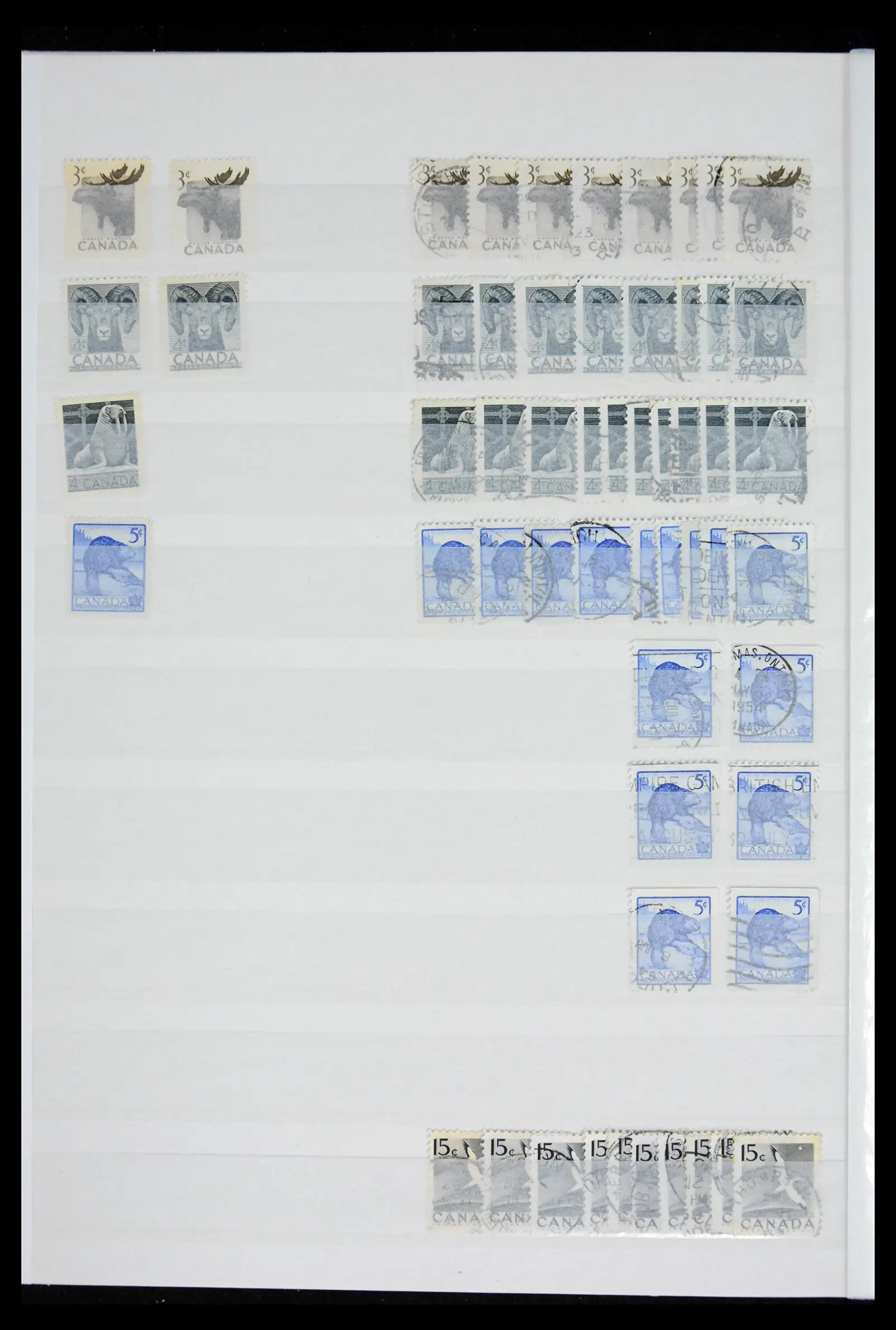 41974 0064 - Stamp collection 41974 Canada and territories 1851-1960.