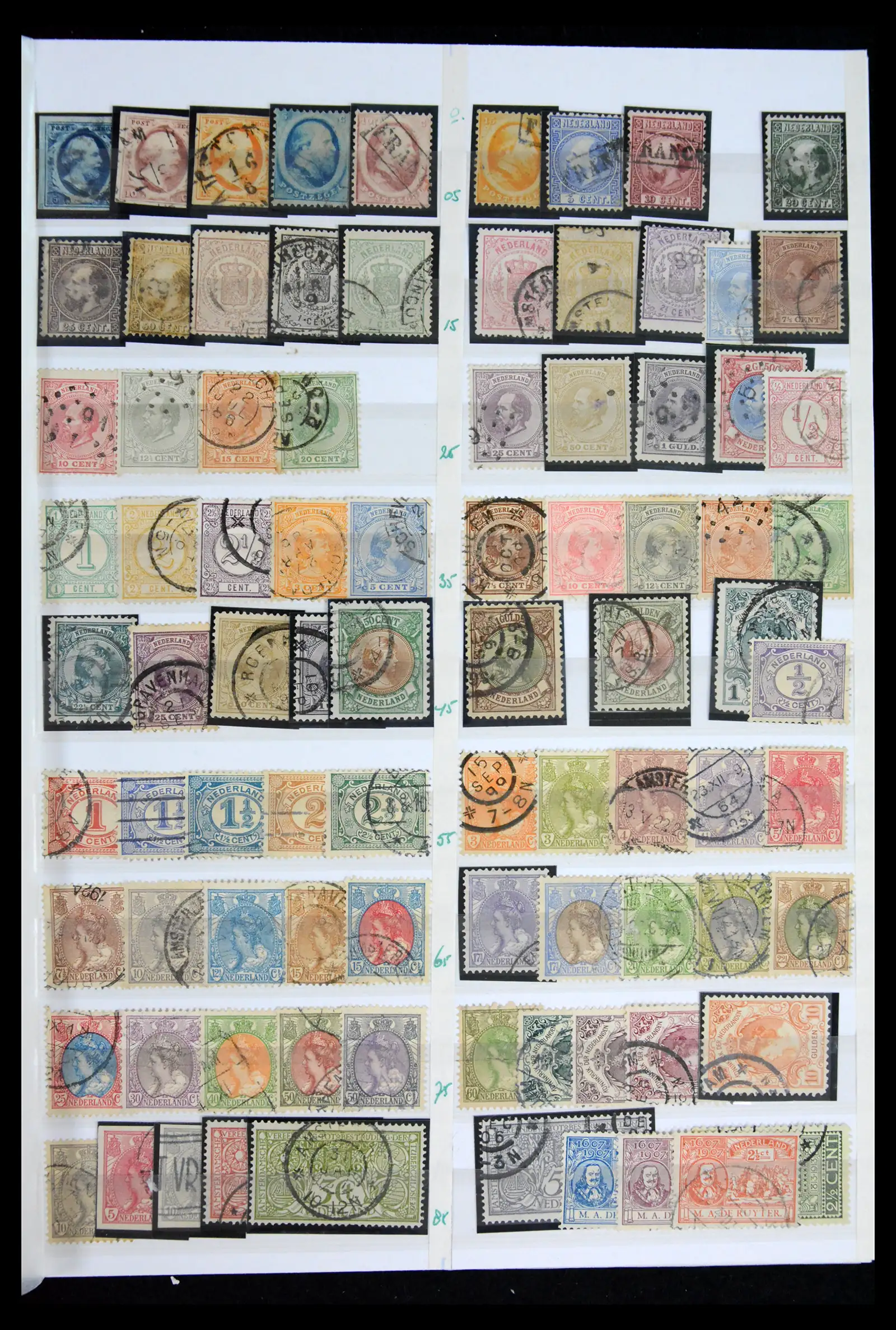 41978 0001 - Stamp collection 41978 Netherlands 1852-1980.