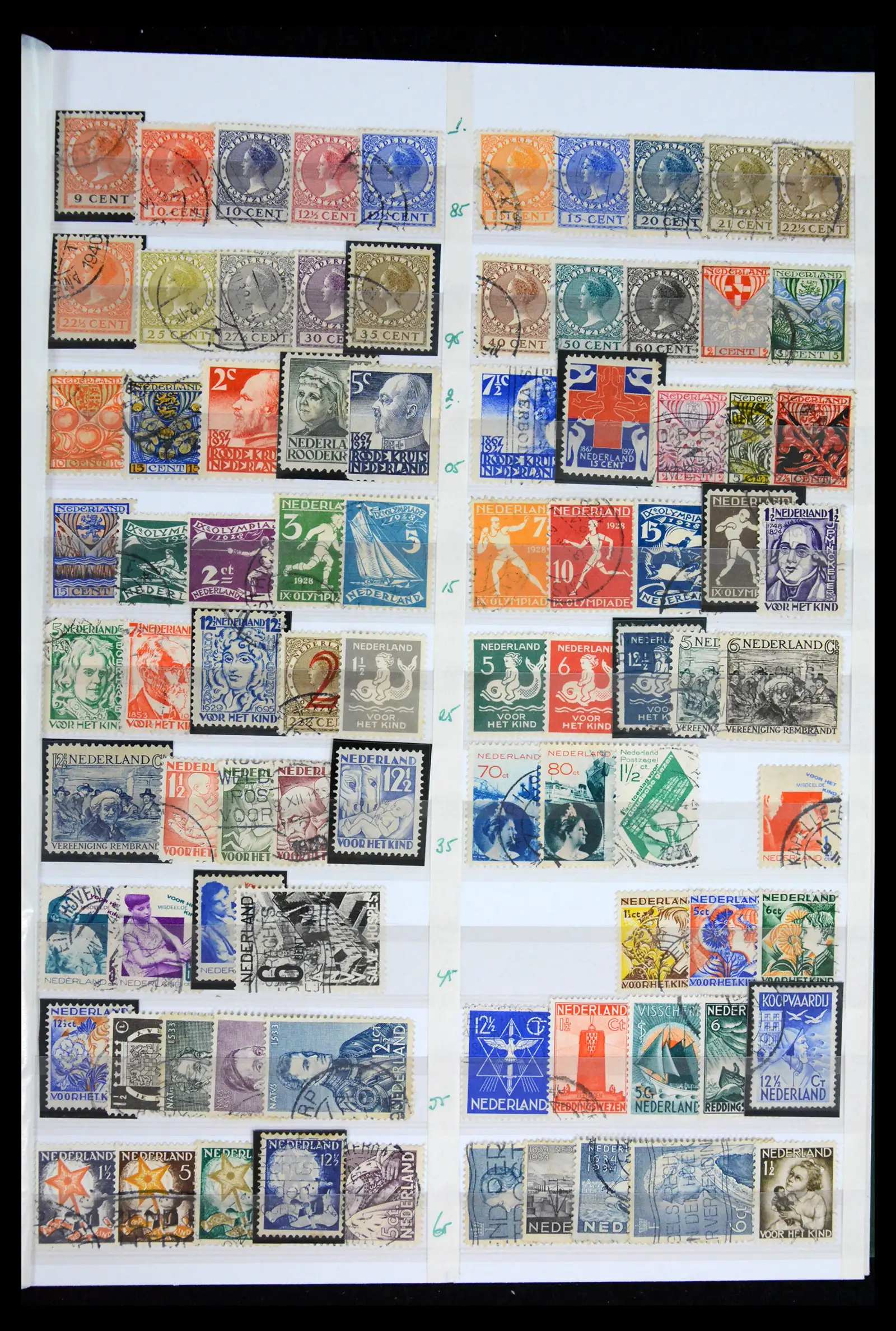 41978 0003 - Stamp collection 41978 Netherlands 1852-1980.