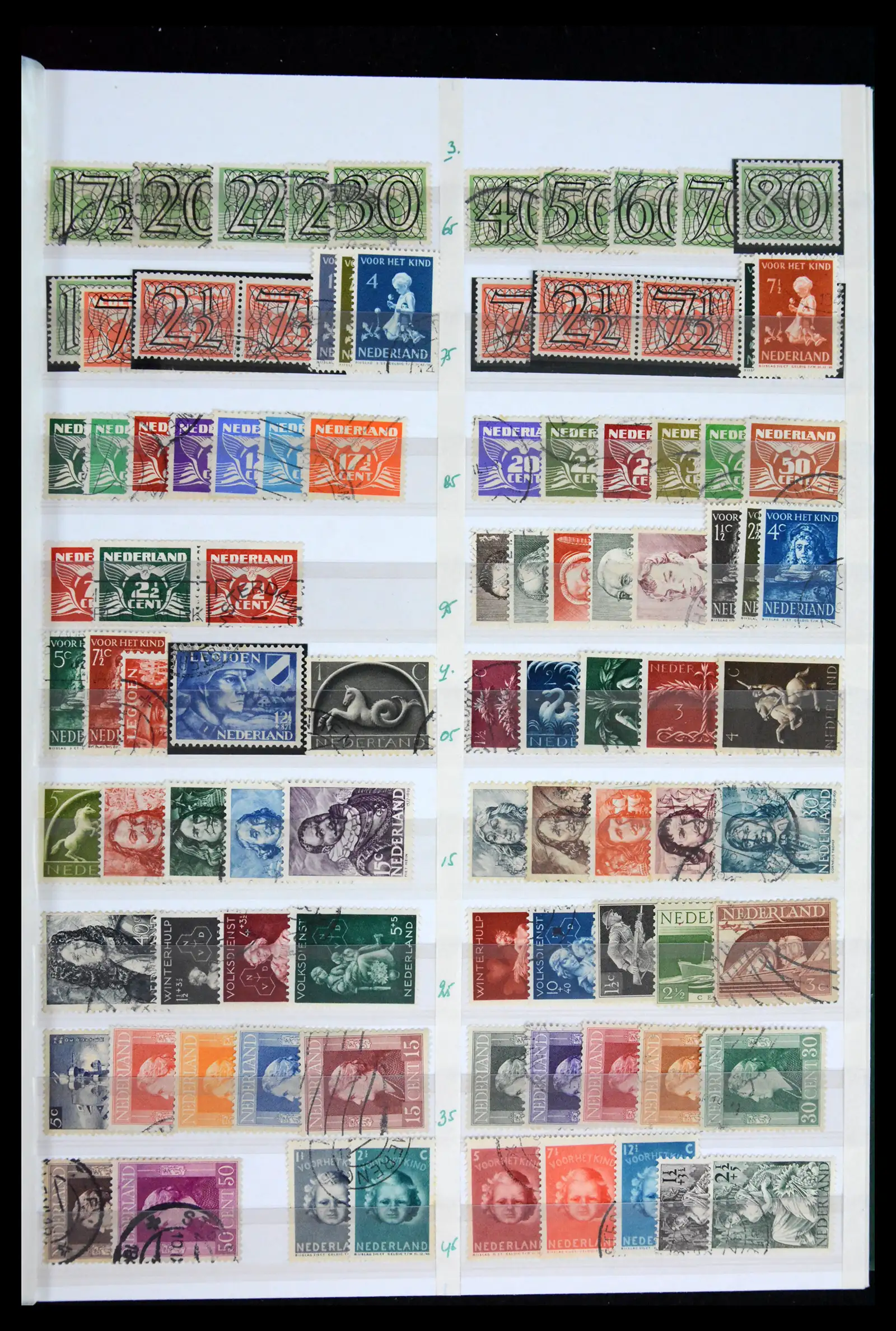 41978 0005 - Stamp collection 41978 Netherlands 1852-1980.
