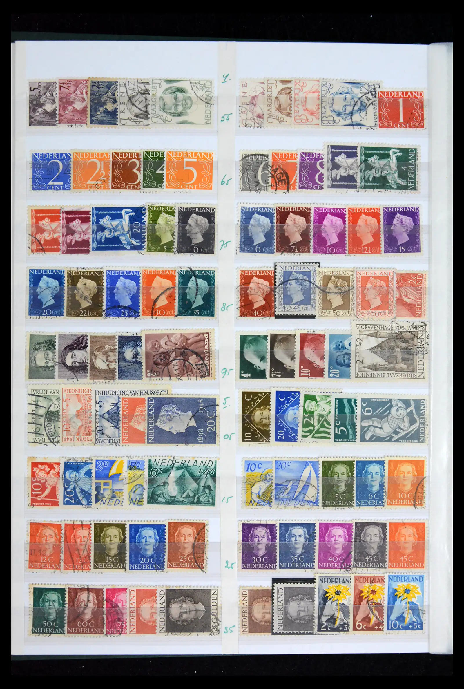 41978 0006 - Stamp collection 41978 Netherlands 1852-1980.