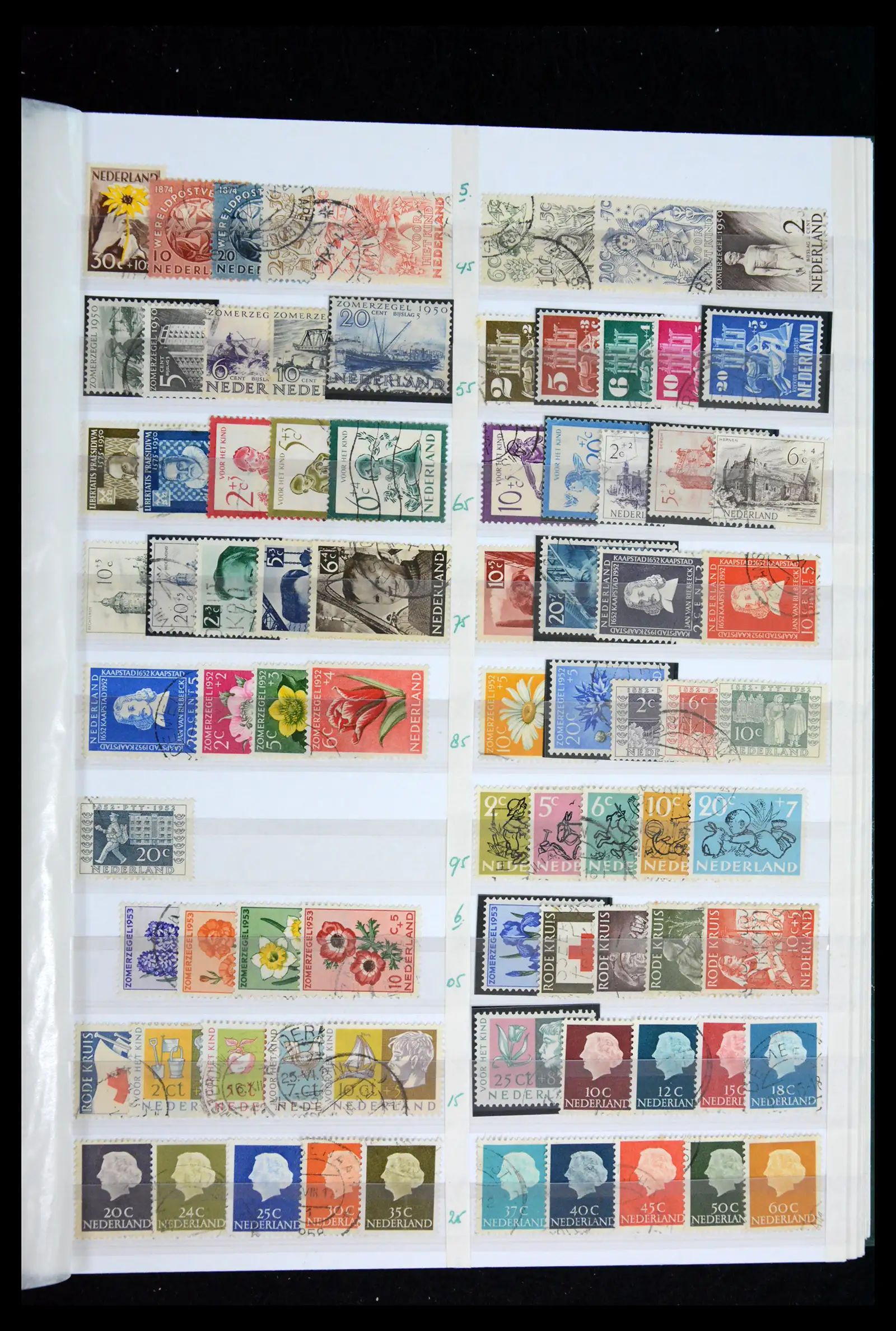 41978 0007 - Stamp collection 41978 Netherlands 1852-1980.