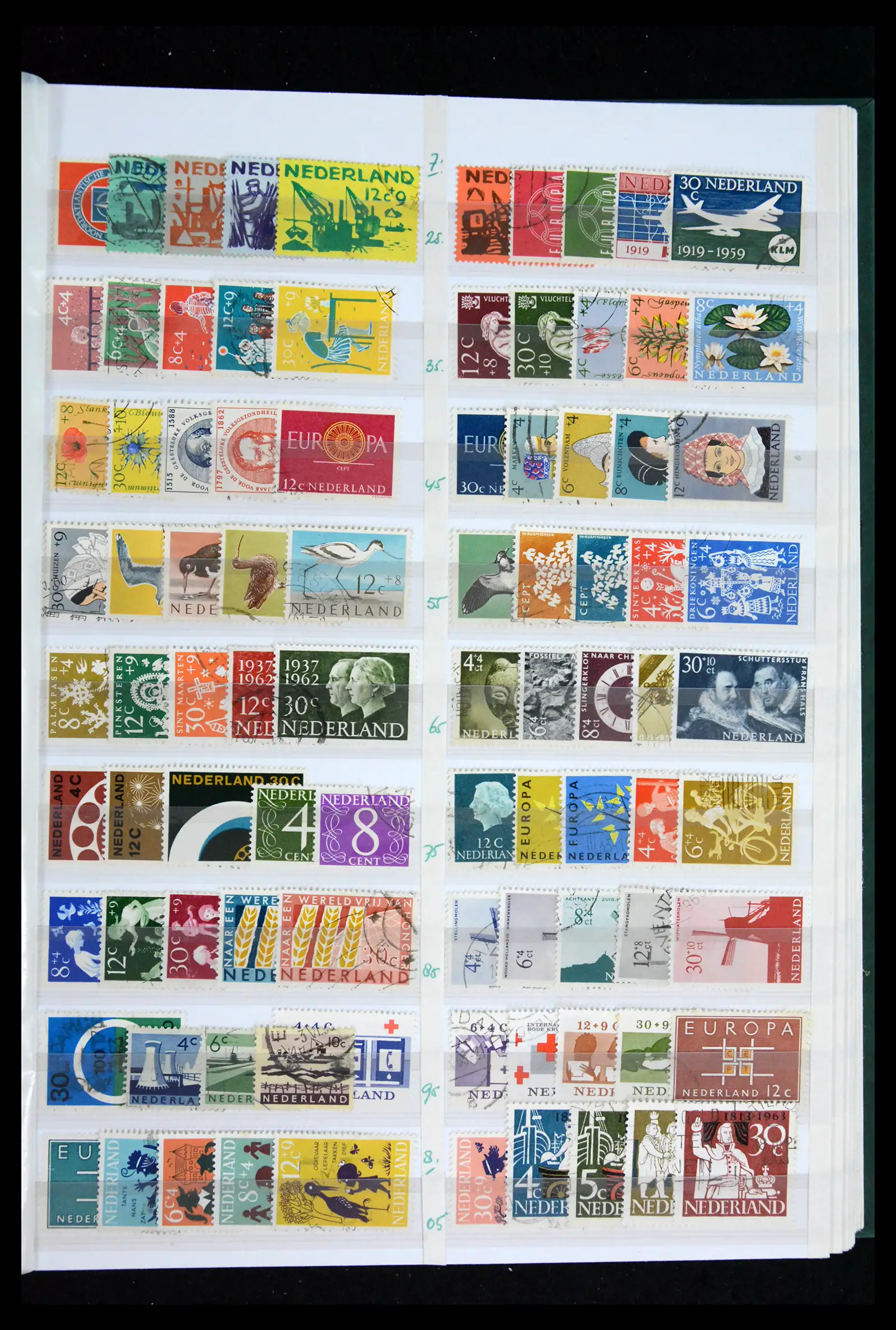 41978 0009 - Stamp collection 41978 Netherlands 1852-1980.