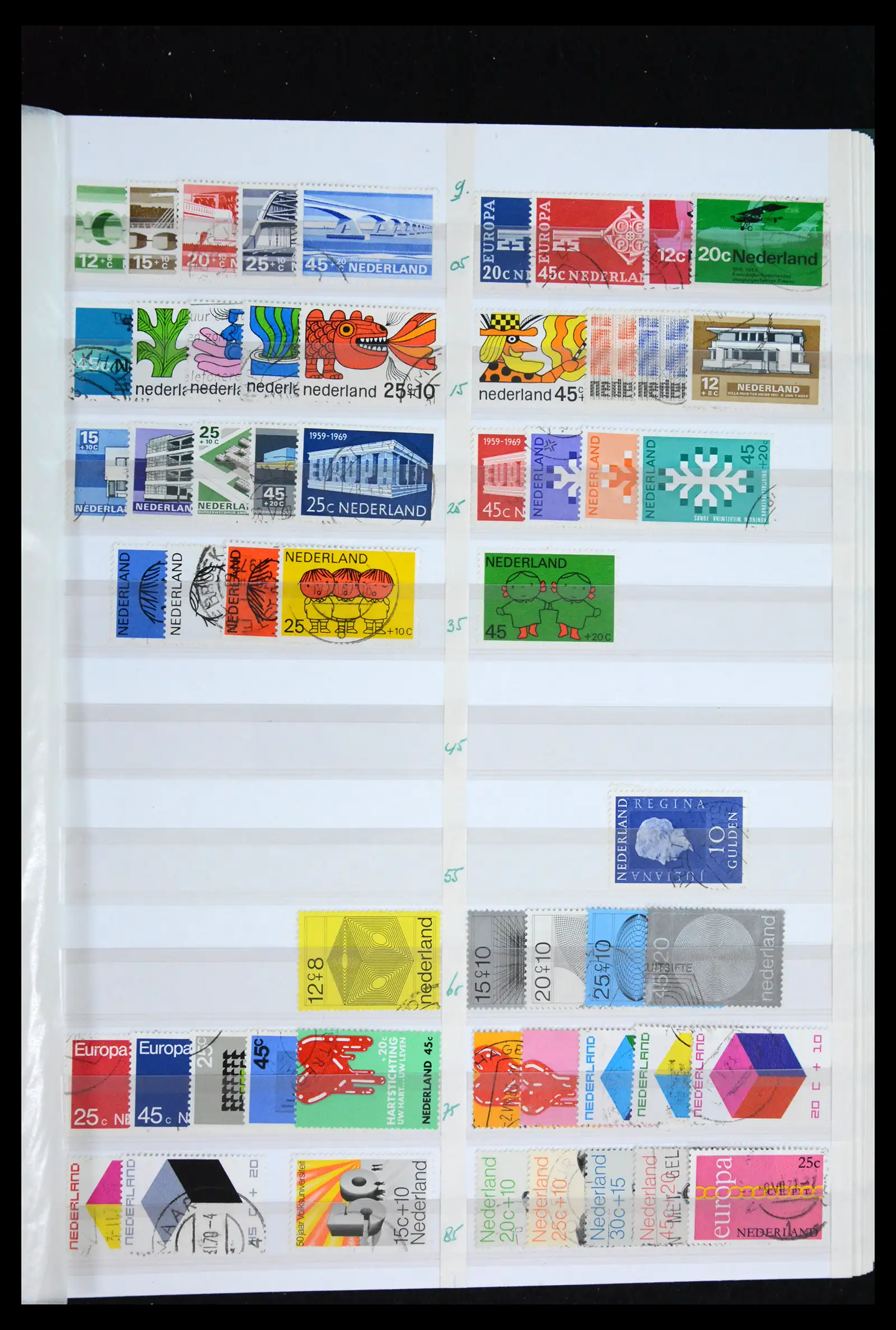 41978 0011 - Stamp collection 41978 Netherlands 1852-1980.