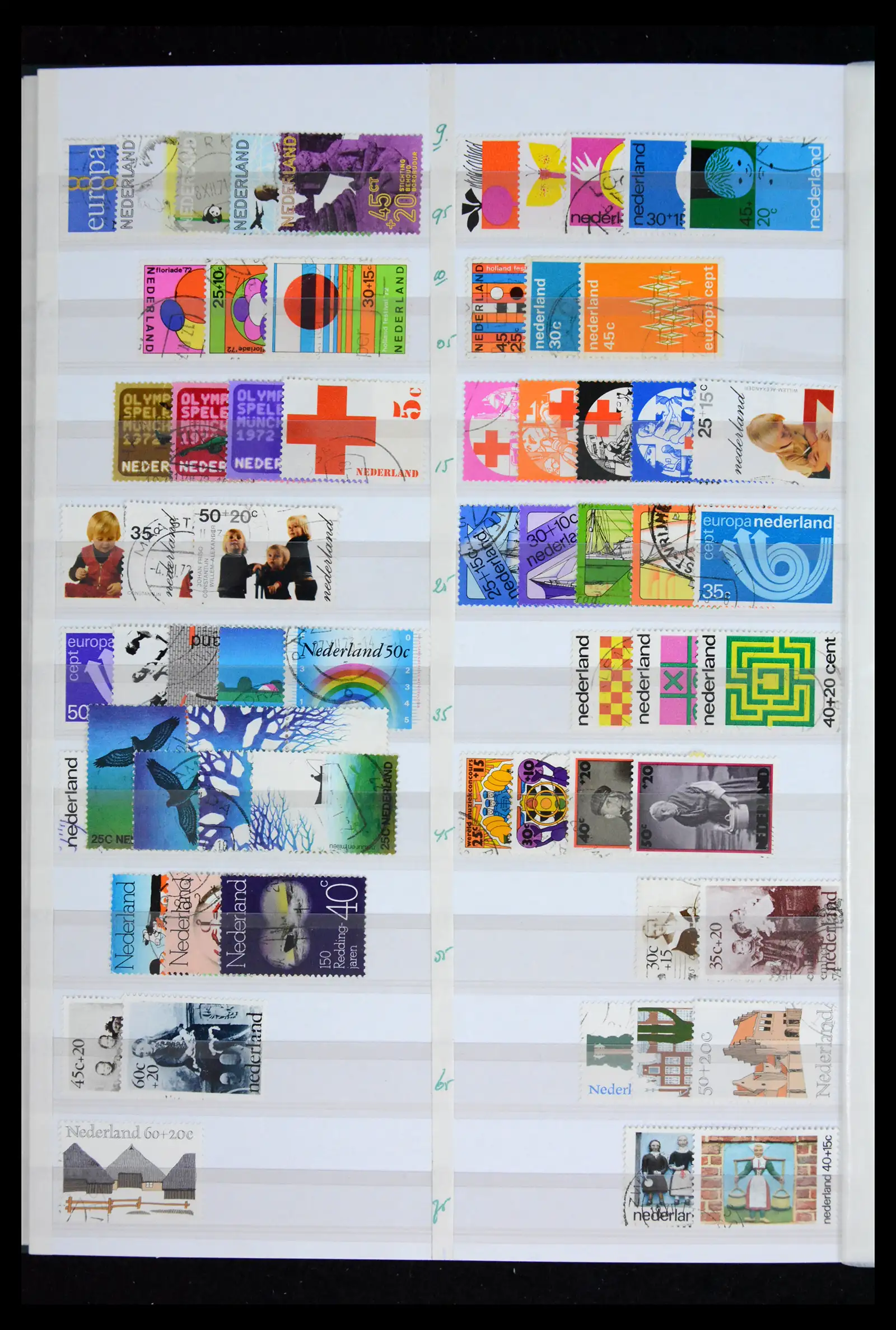 41978 0012 - Stamp collection 41978 Netherlands 1852-1980.
