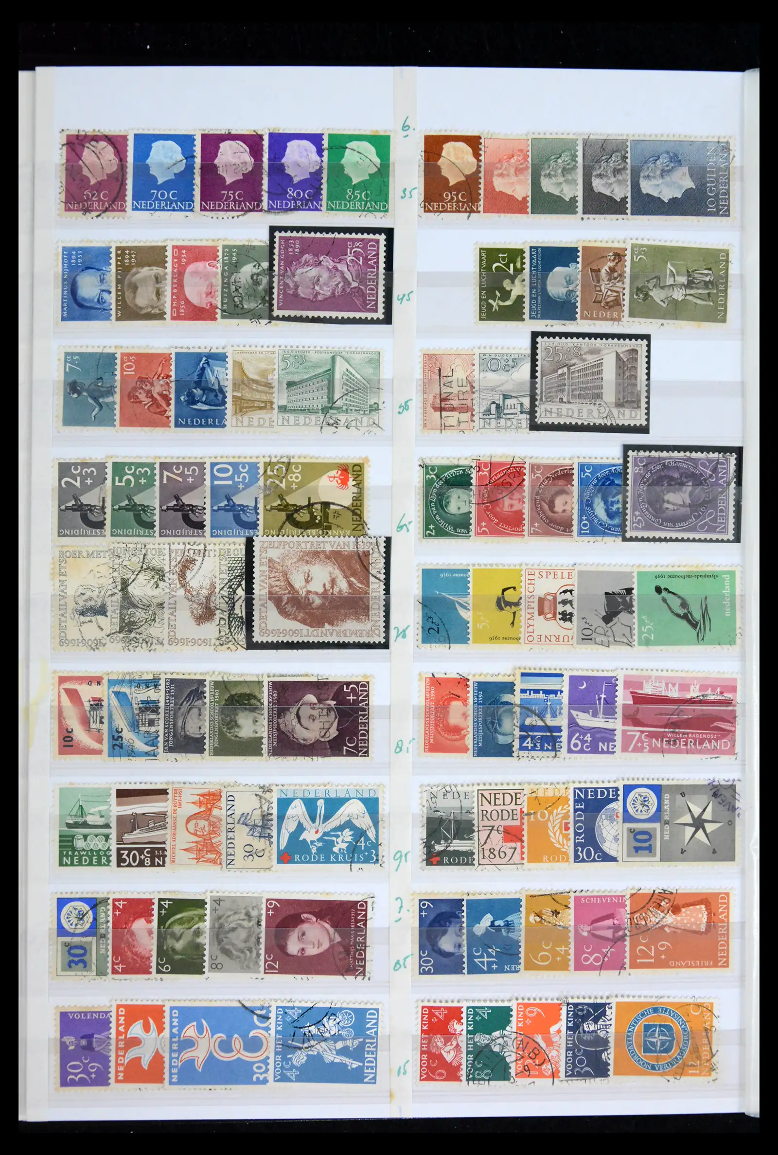 41979 0008 - Stamp collection 41979 Netherlands 1852-1990.