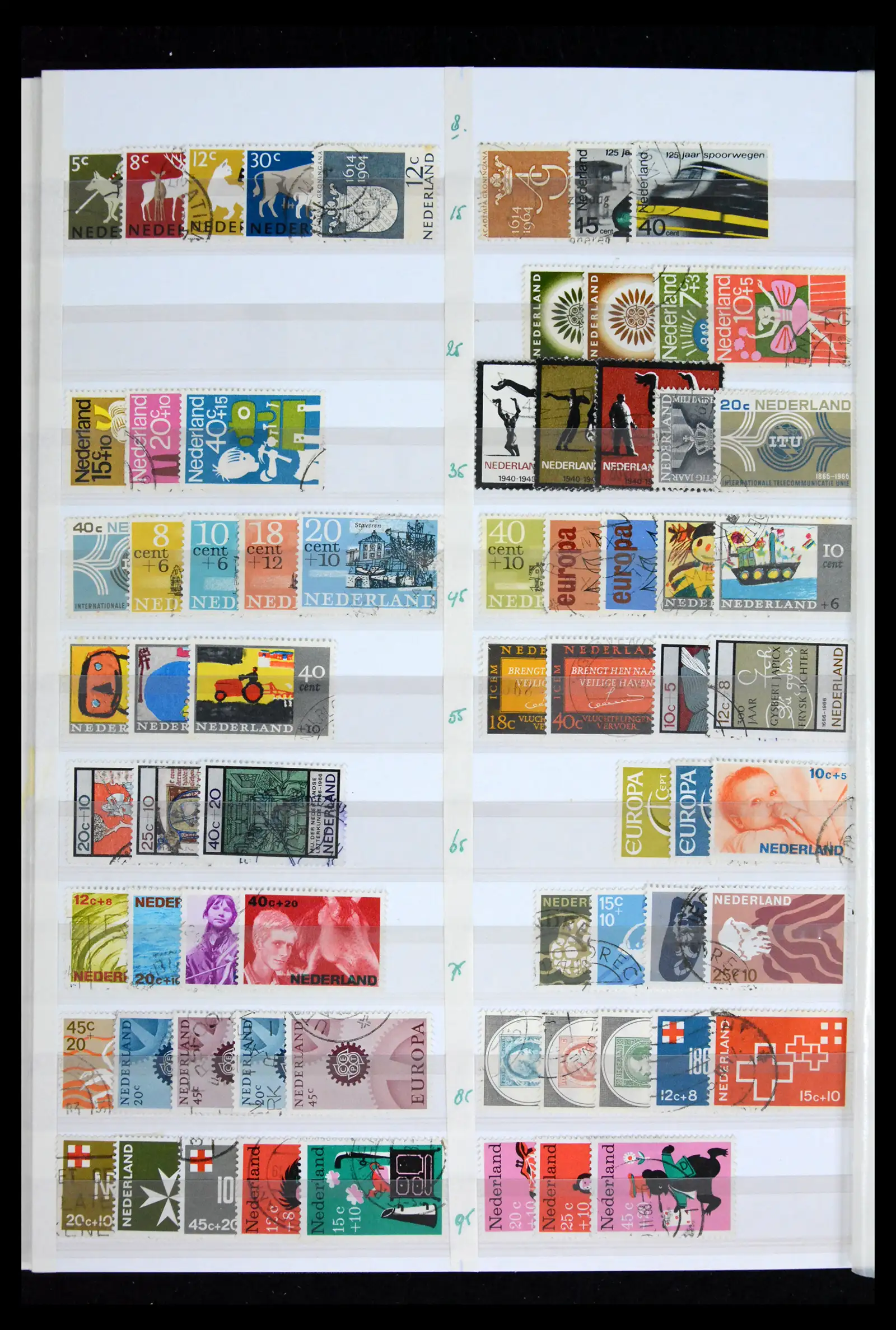 41979 0010 - Stamp collection 41979 Netherlands 1852-1990.