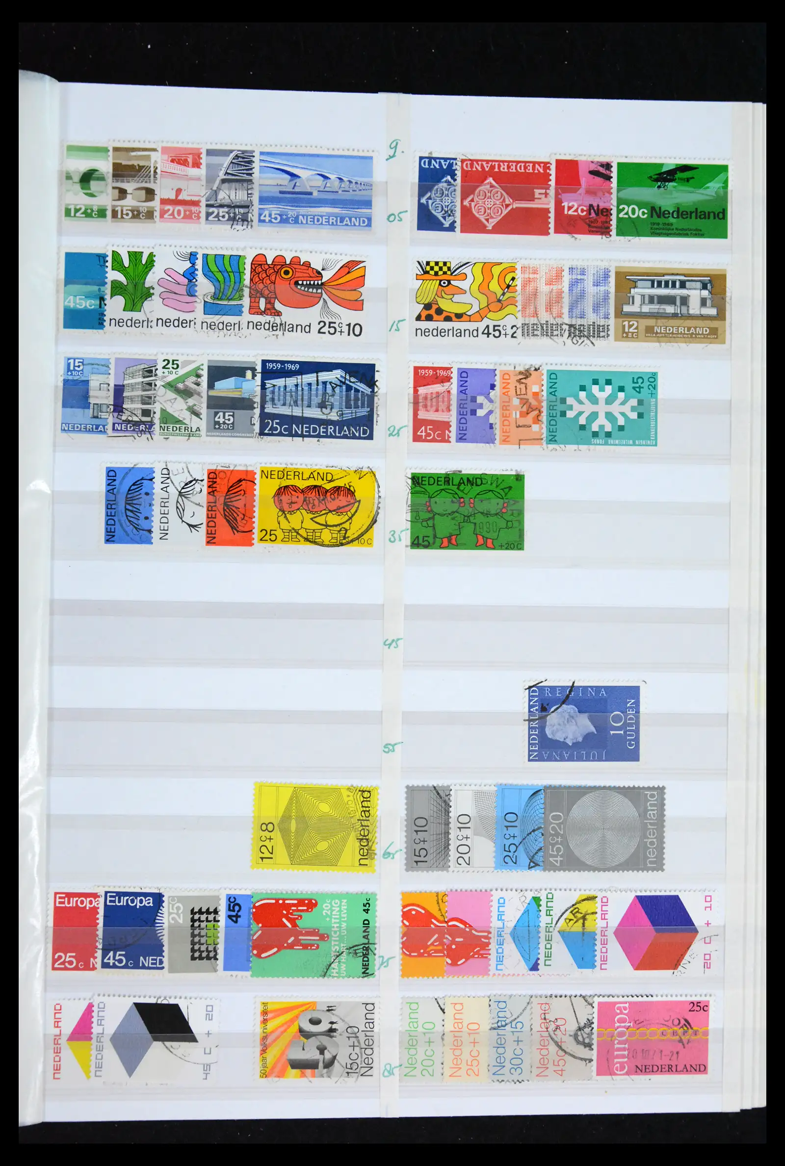 41979 0011 - Stamp collection 41979 Netherlands 1852-1990.