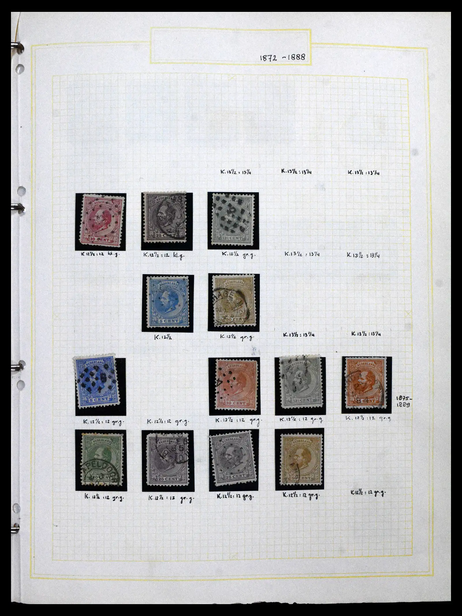 41981 0002 - Stamp collection 41981 Netherlands 1872-1949.