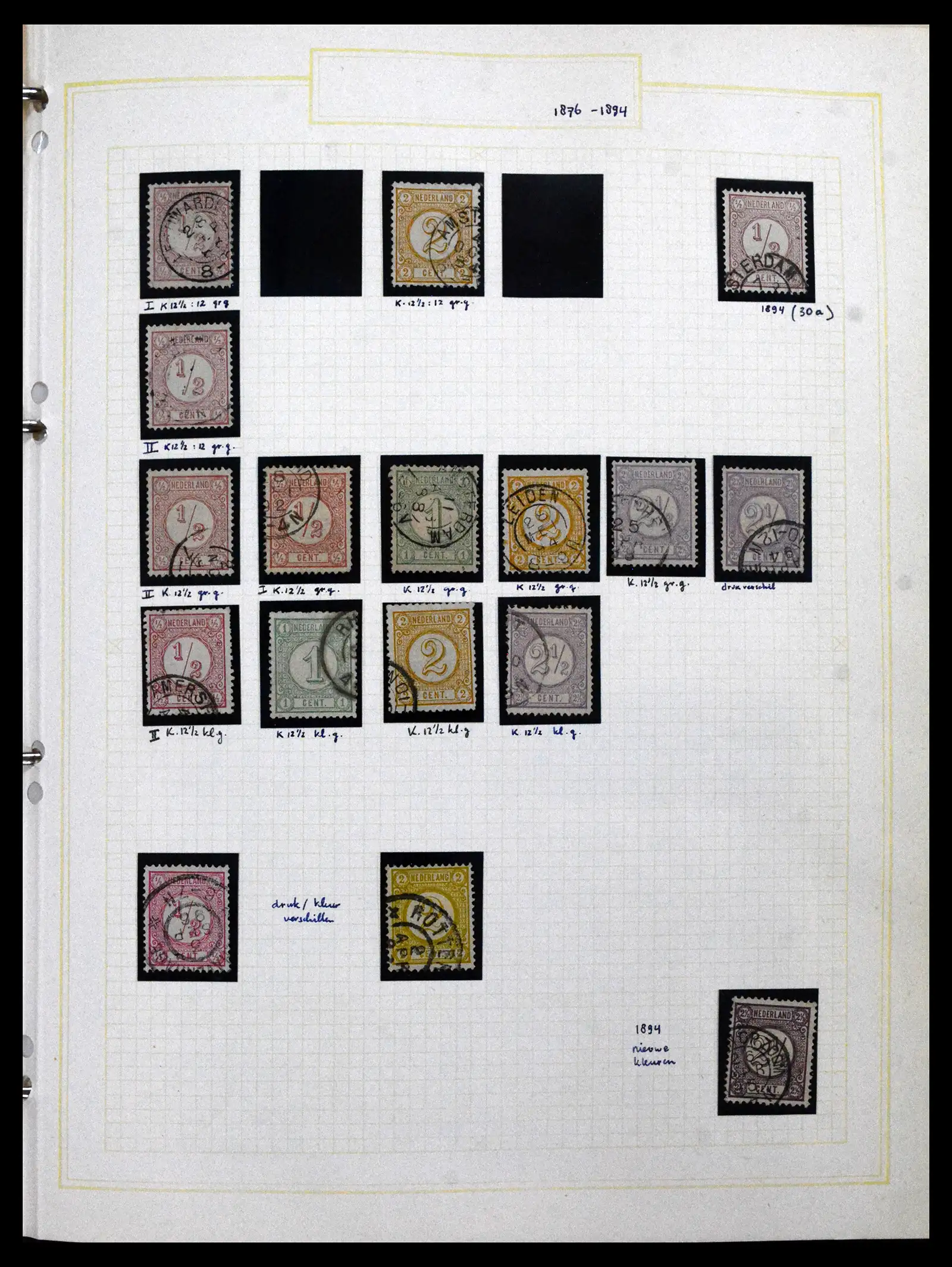 41981 0003 - Stamp collection 41981 Netherlands 1872-1949.
