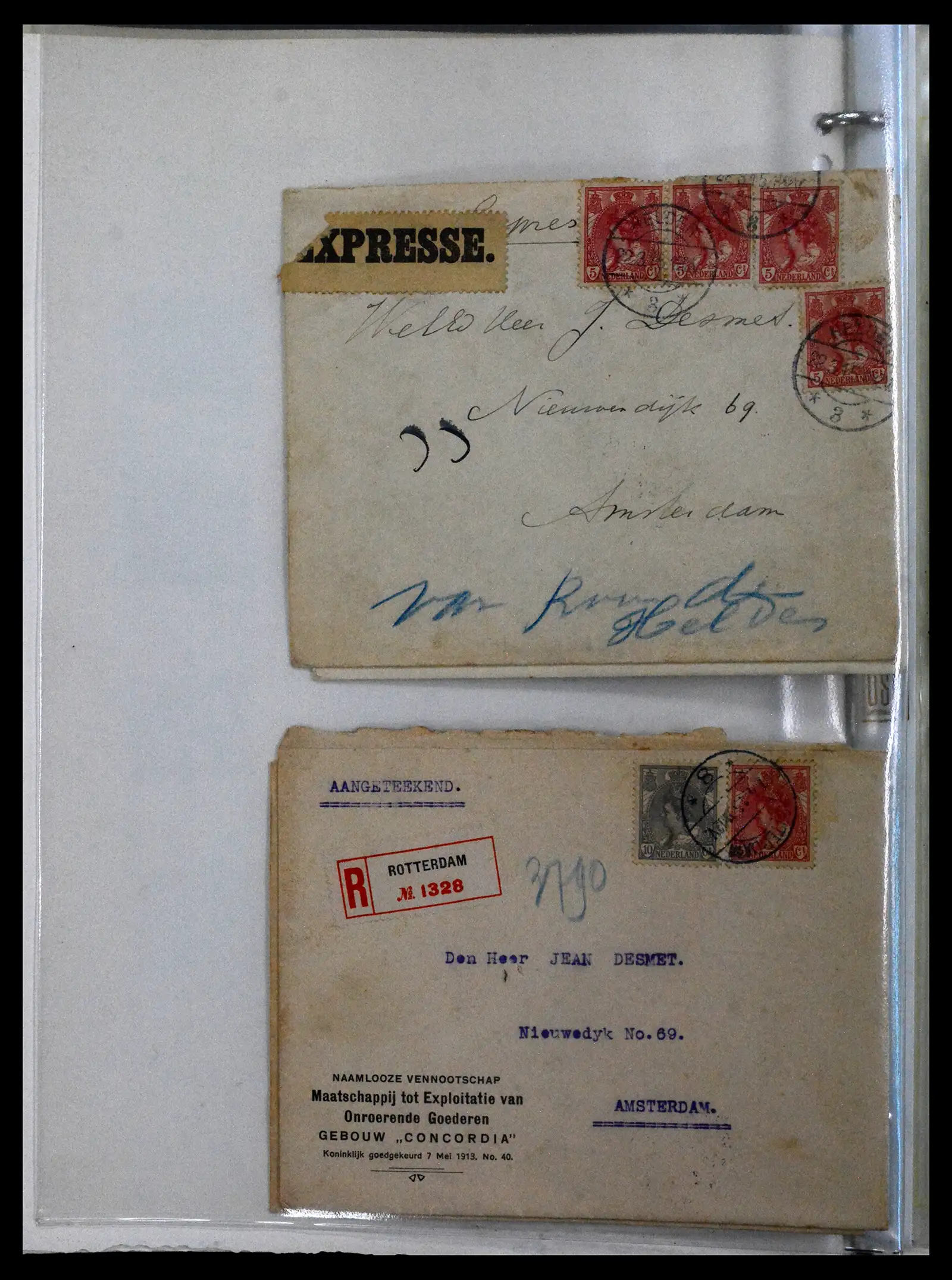 41981 0009 - Stamp collection 41981 Netherlands 1872-1949.