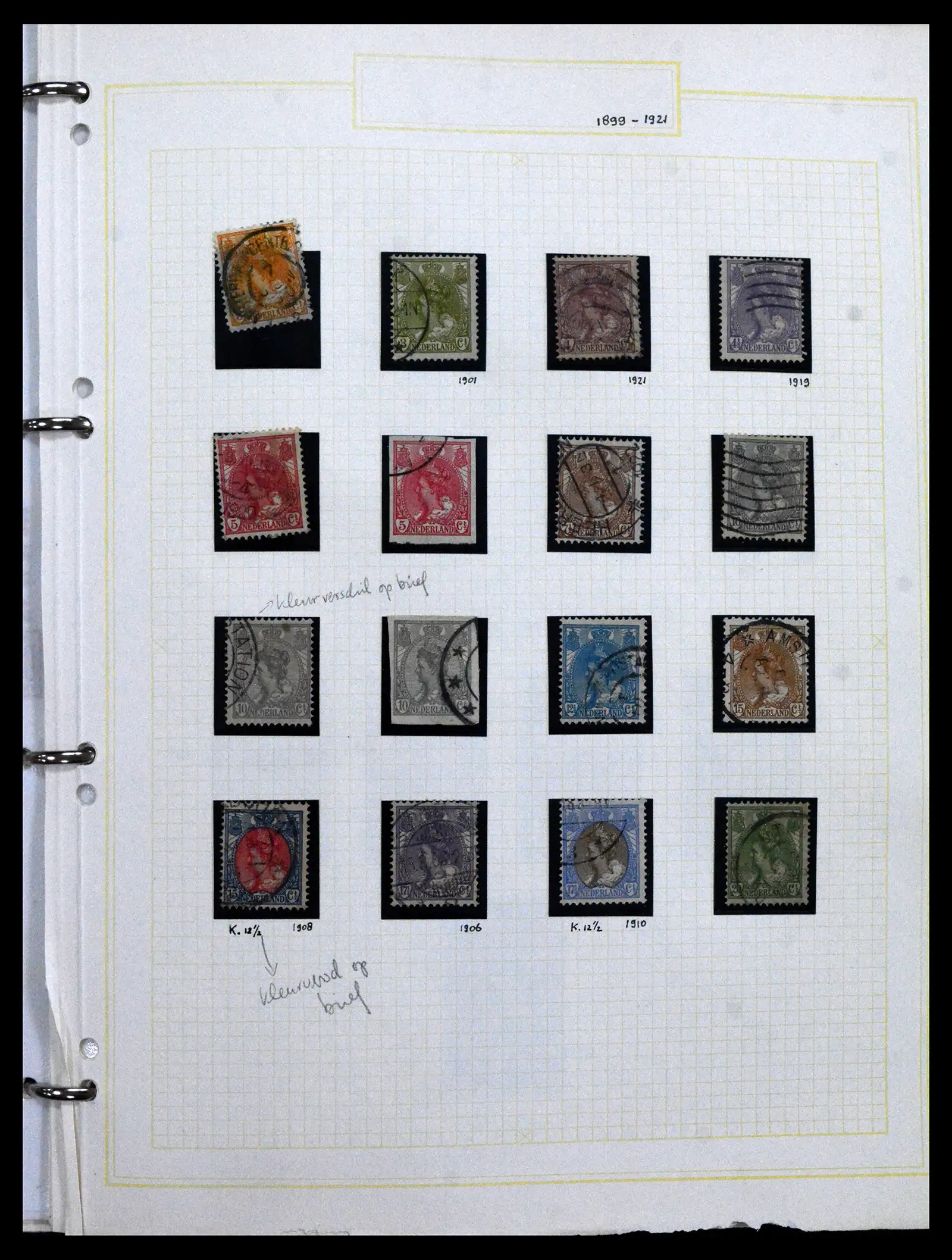 41981 0014 - Stamp collection 41981 Netherlands 1872-1949.