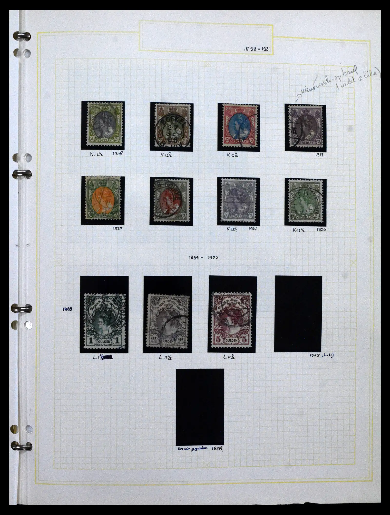 41981 0015 - Stamp collection 41981 Netherlands 1872-1949.