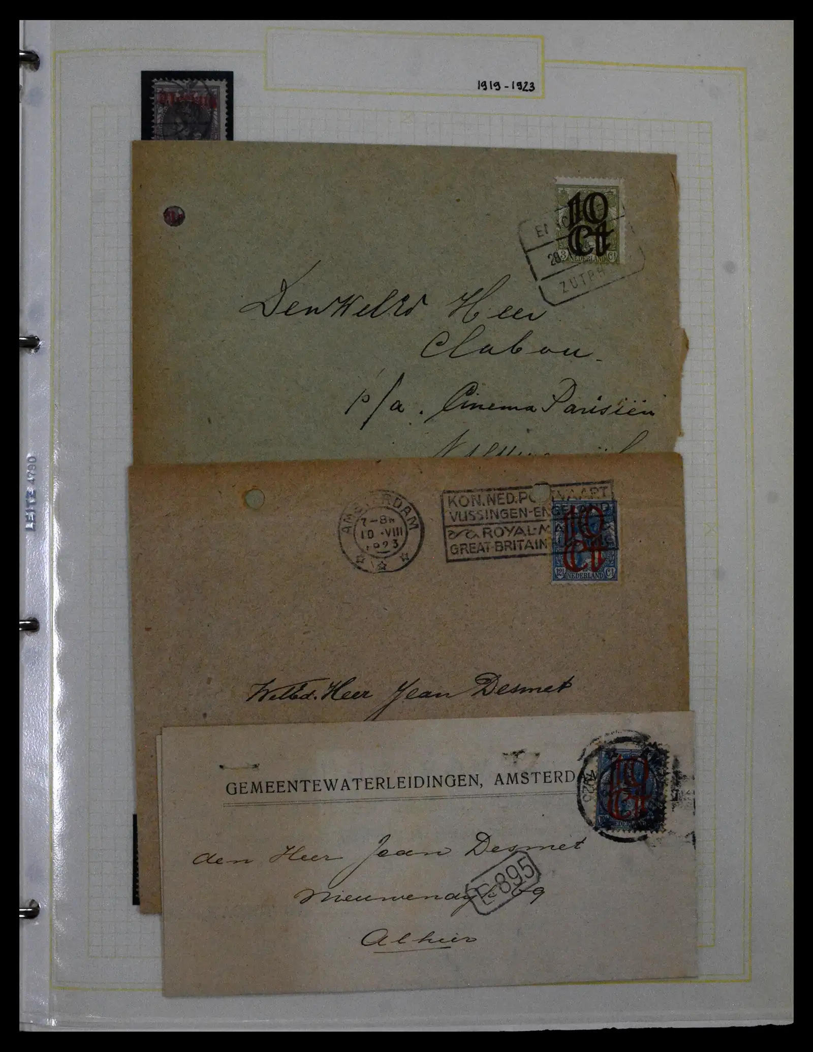 41981 0022 - Stamp collection 41981 Netherlands 1872-1949.