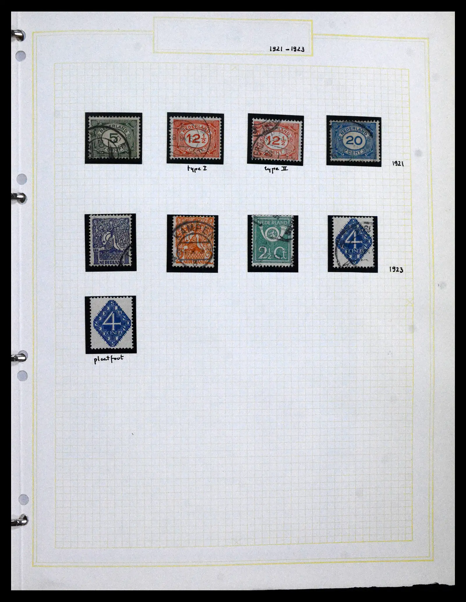 41981 0025 - Stamp collection 41981 Netherlands 1872-1949.