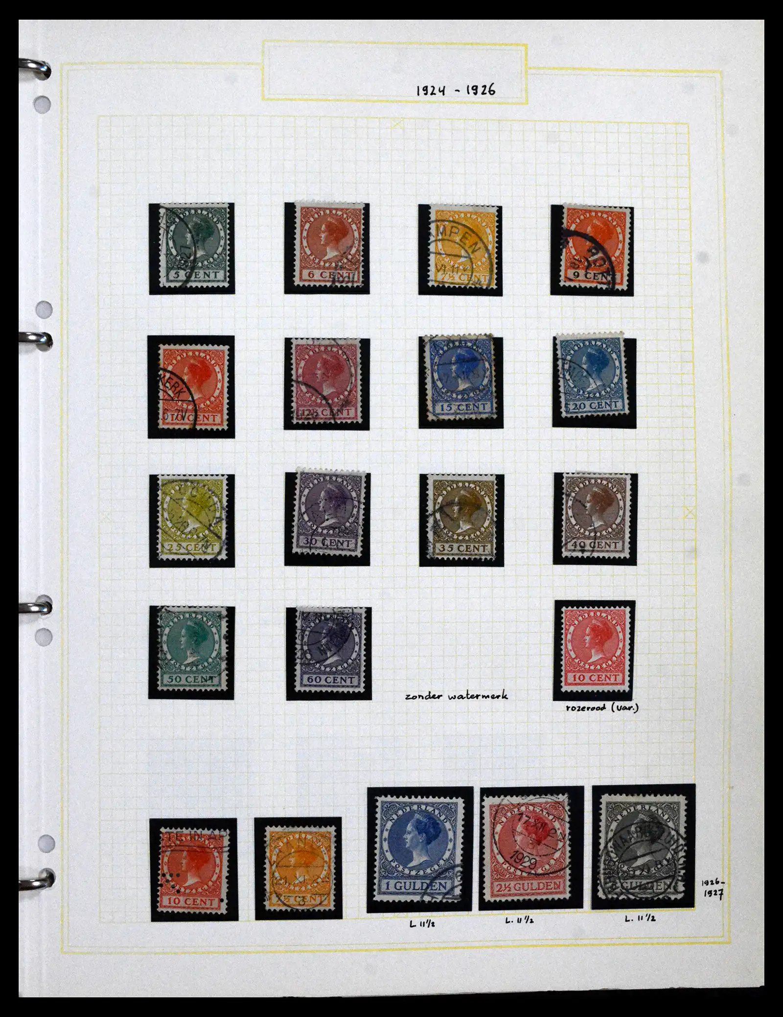41981 0038 - Stamp collection 41981 Netherlands 1872-1949.