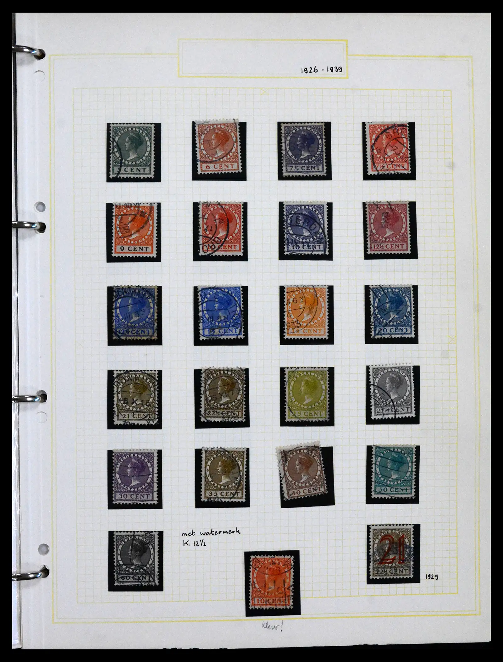 41981 0045 - Stamp collection 41981 Netherlands 1872-1949.