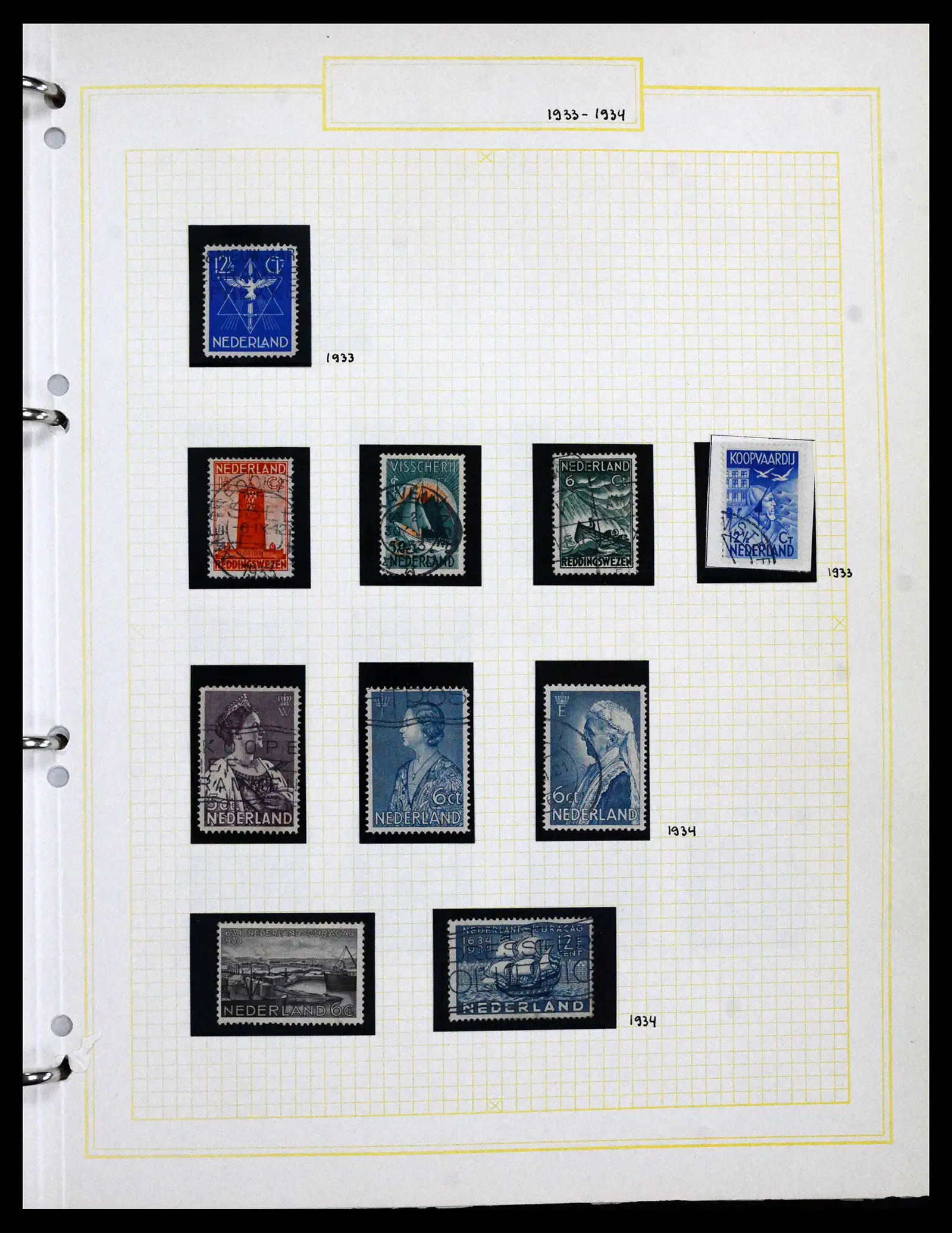 41981 0054 - Stamp collection 41981 Netherlands 1872-1949.
