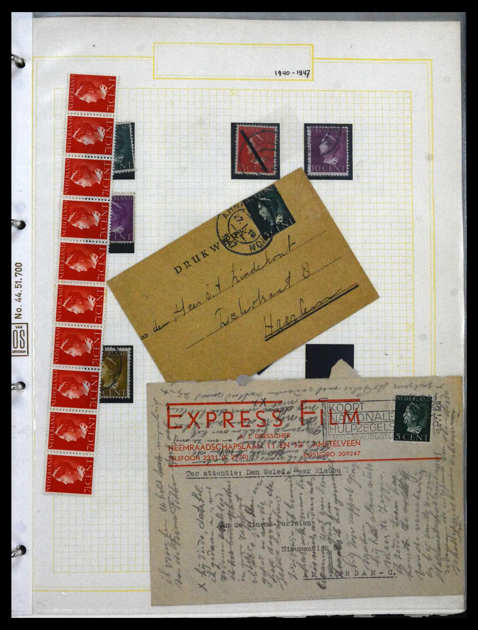 41981 0061 - Stamp collection 41981 Netherlands 1872-1949.