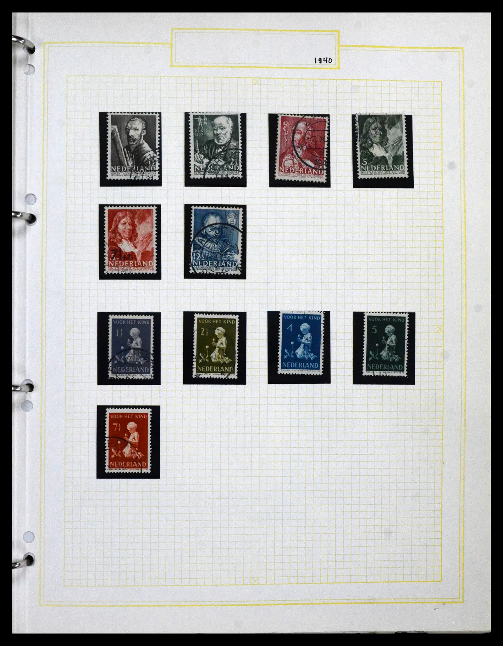 41981 0063 - Stamp collection 41981 Netherlands 1872-1949.