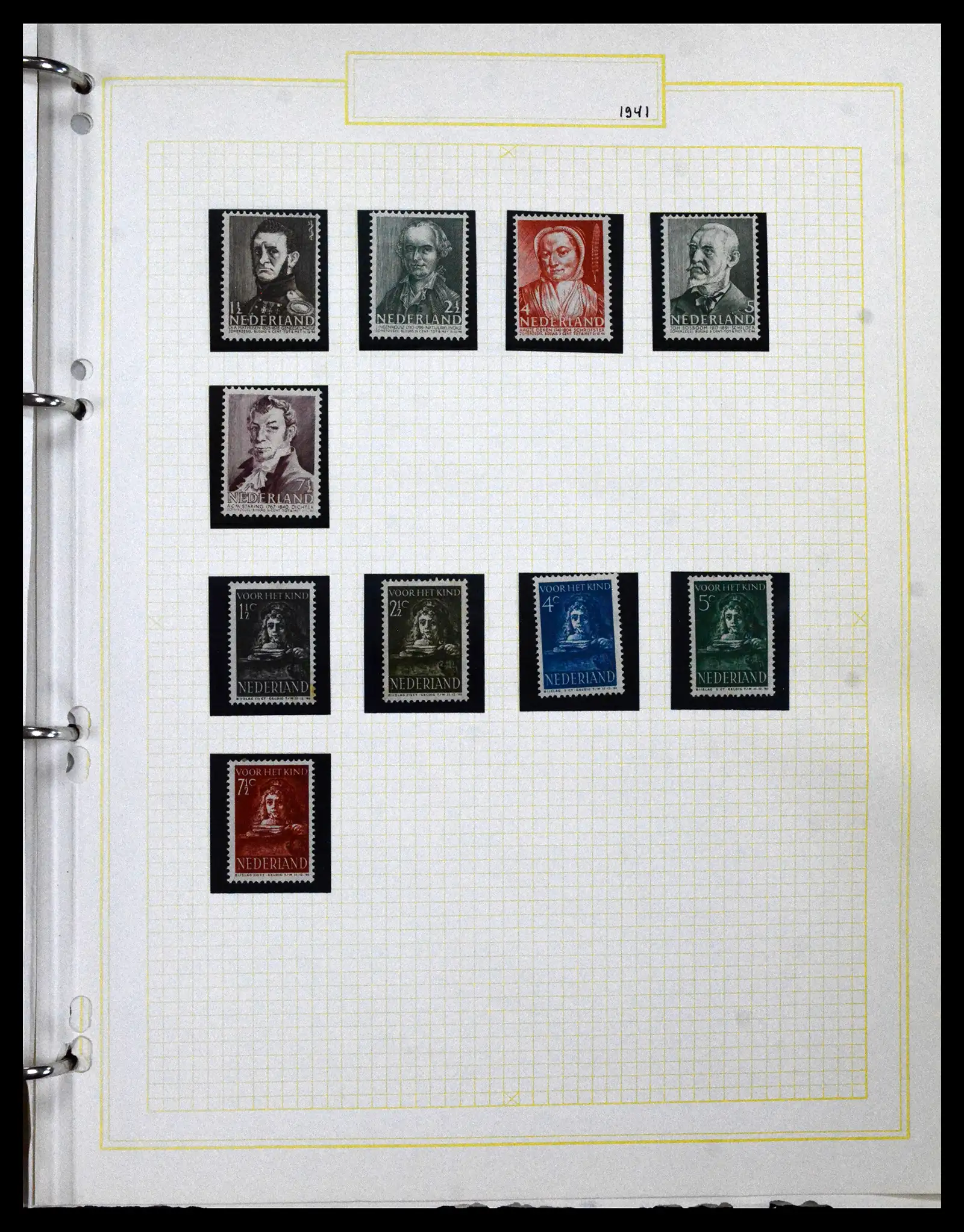 41981 0070 - Stamp collection 41981 Netherlands 1872-1949.