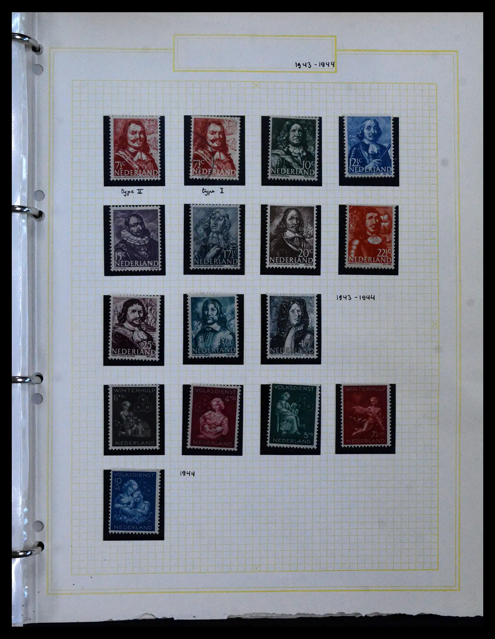 41981 0077 - Stamp collection 41981 Netherlands 1872-1949.