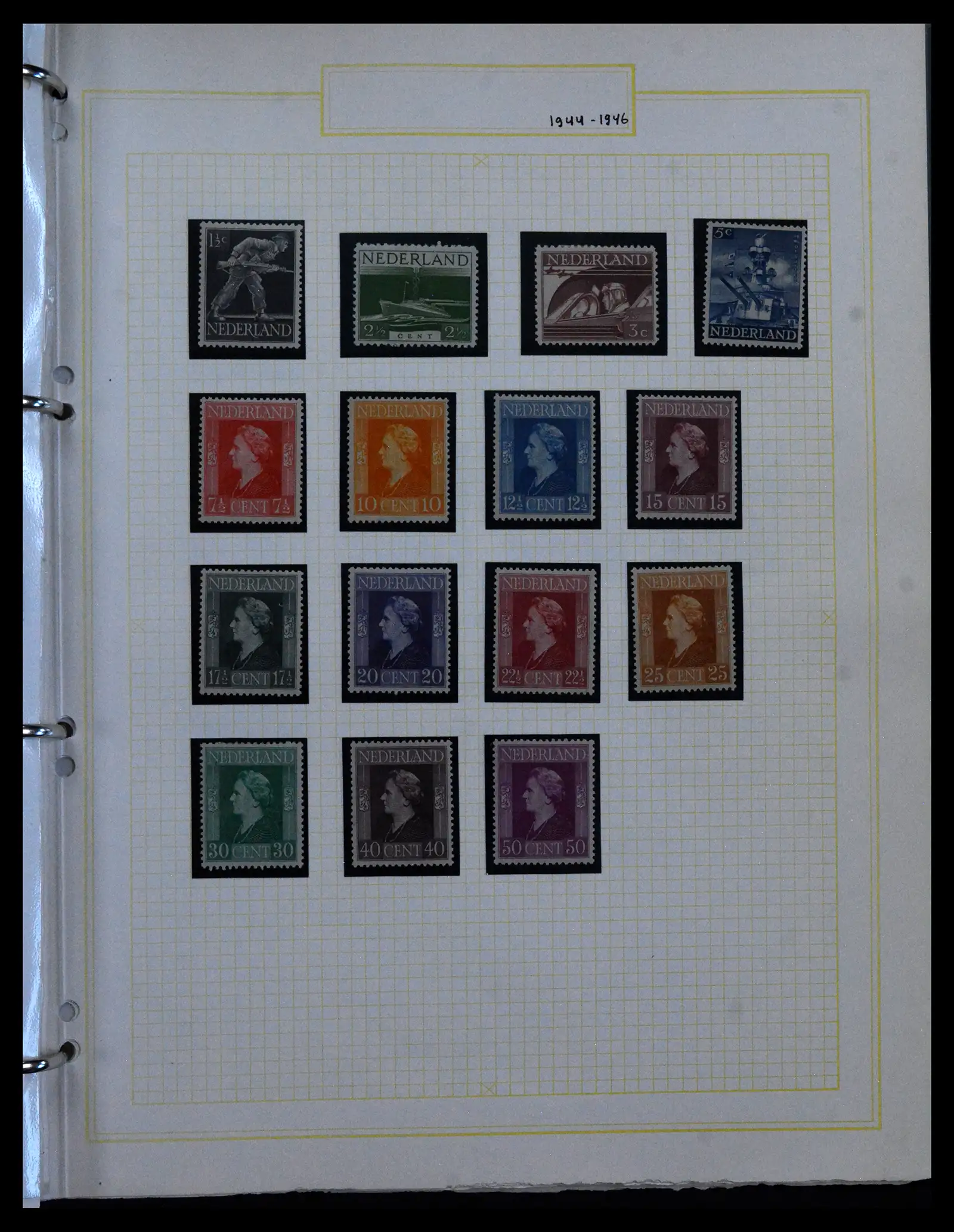 41981 0080 - Stamp collection 41981 Netherlands 1872-1949.