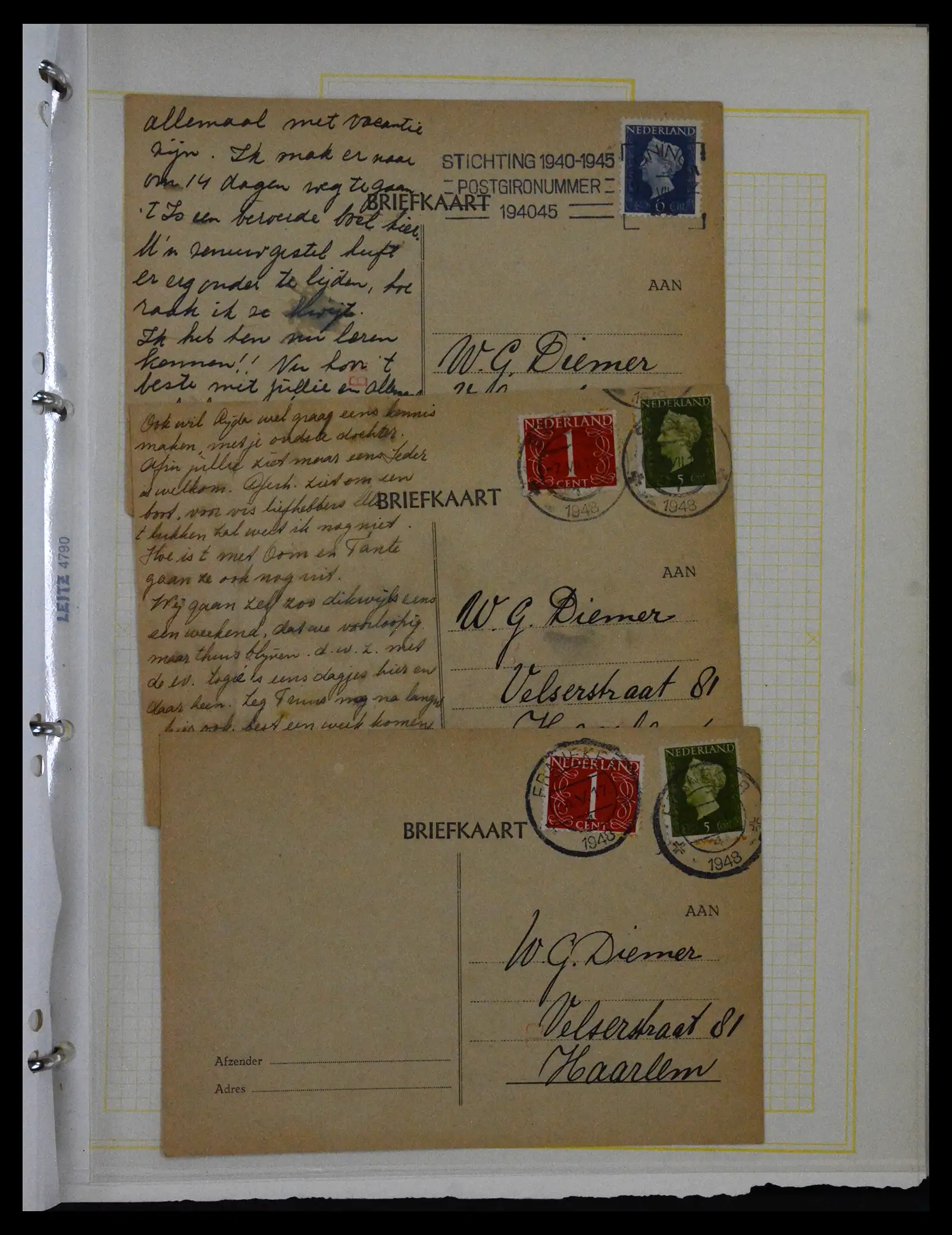 41981 0090 - Stamp collection 41981 Netherlands 1872-1949.