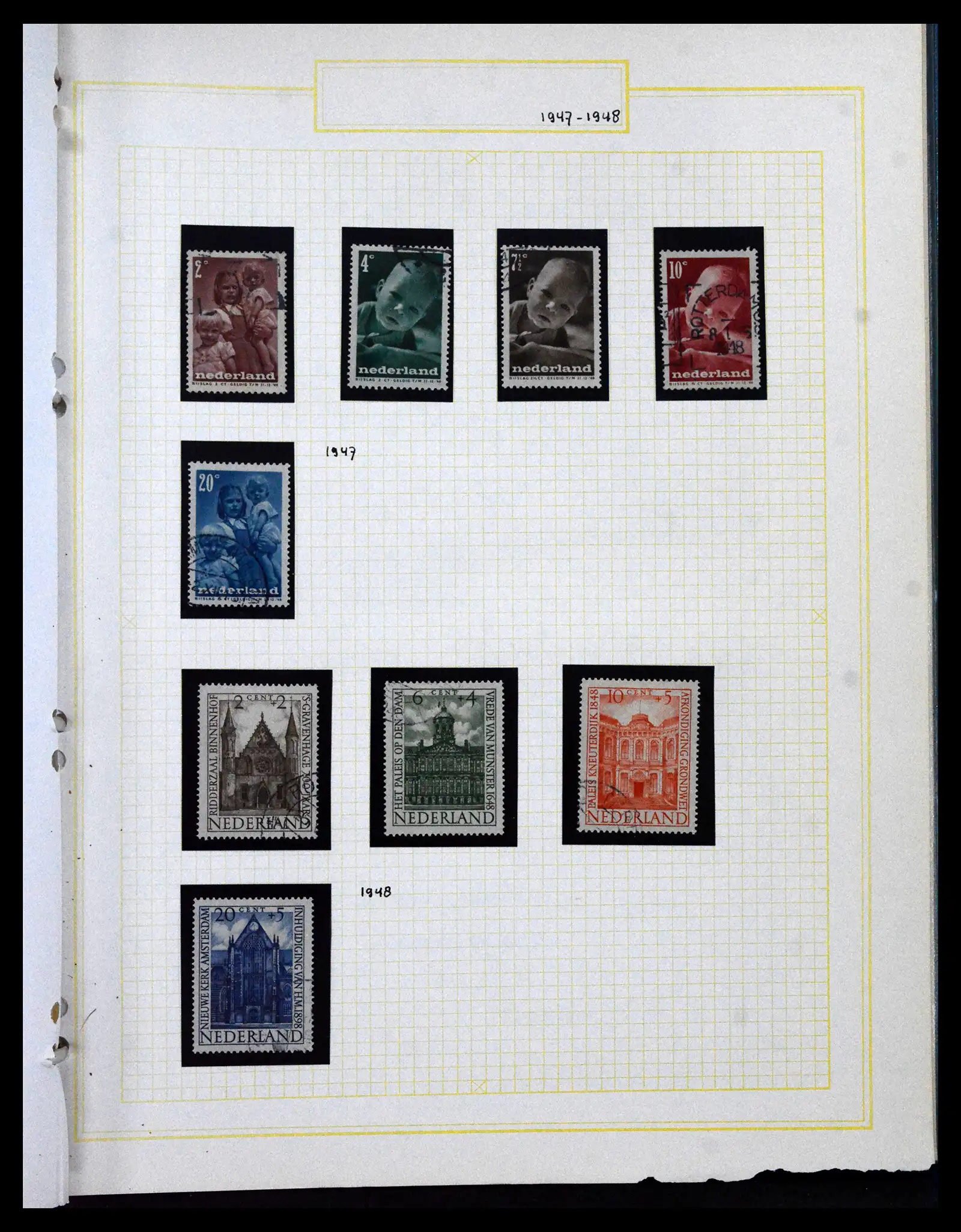41981 0092 - Stamp collection 41981 Netherlands 1872-1949.