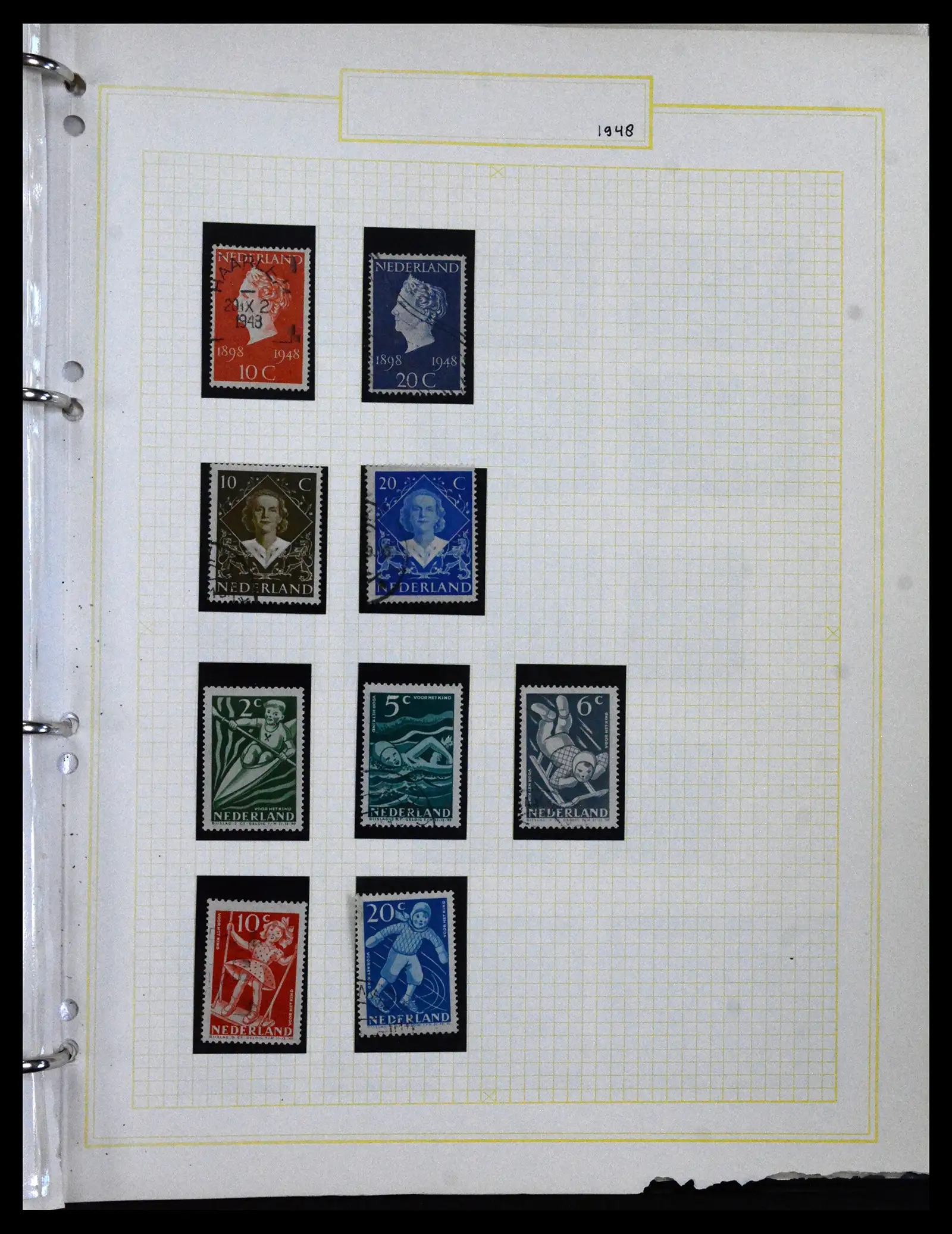 41981 0095 - Stamp collection 41981 Netherlands 1872-1949.