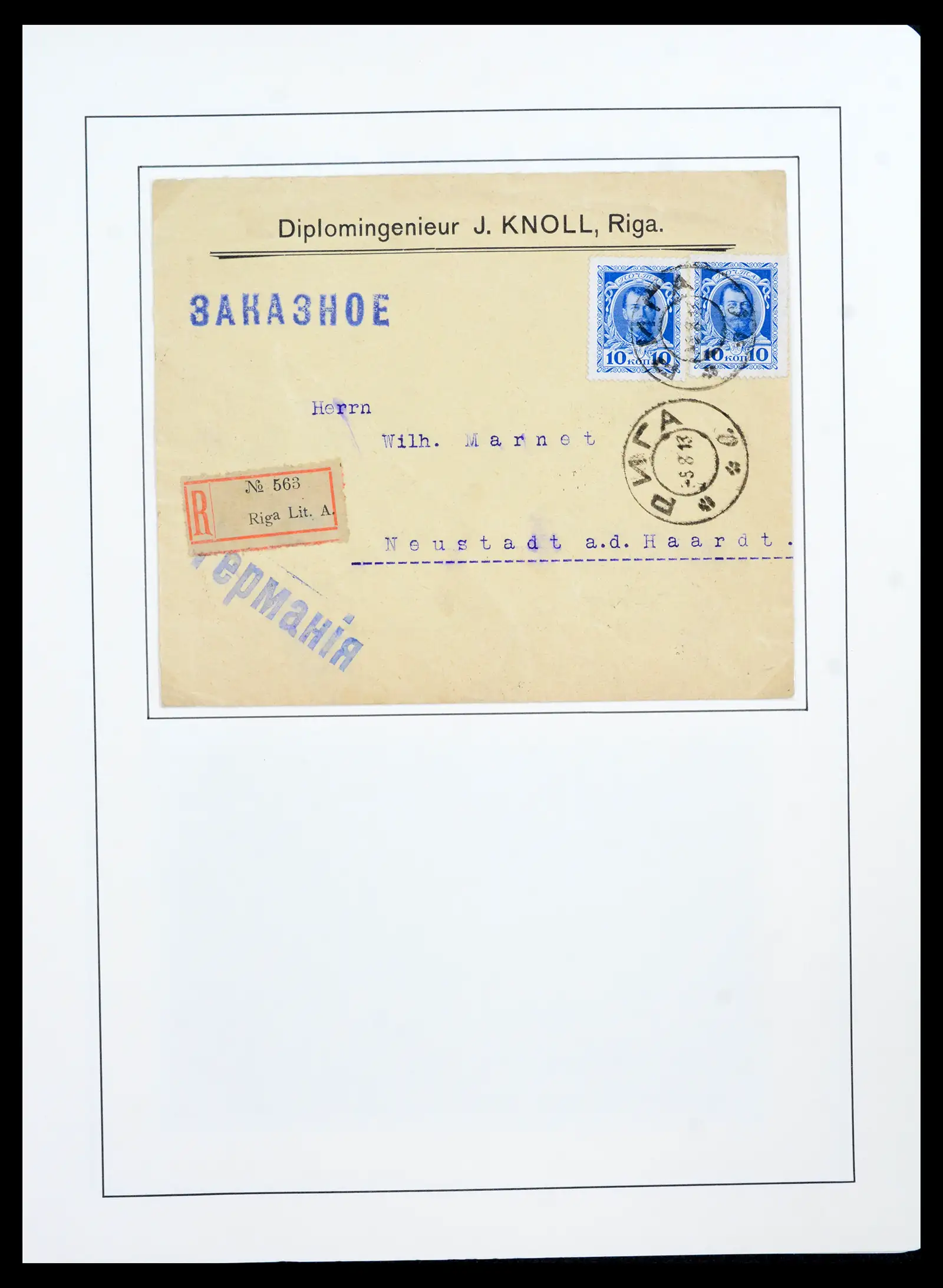 41983 0045 - Postzegelverzameling 41983 Baltische Staten 1897-1944.