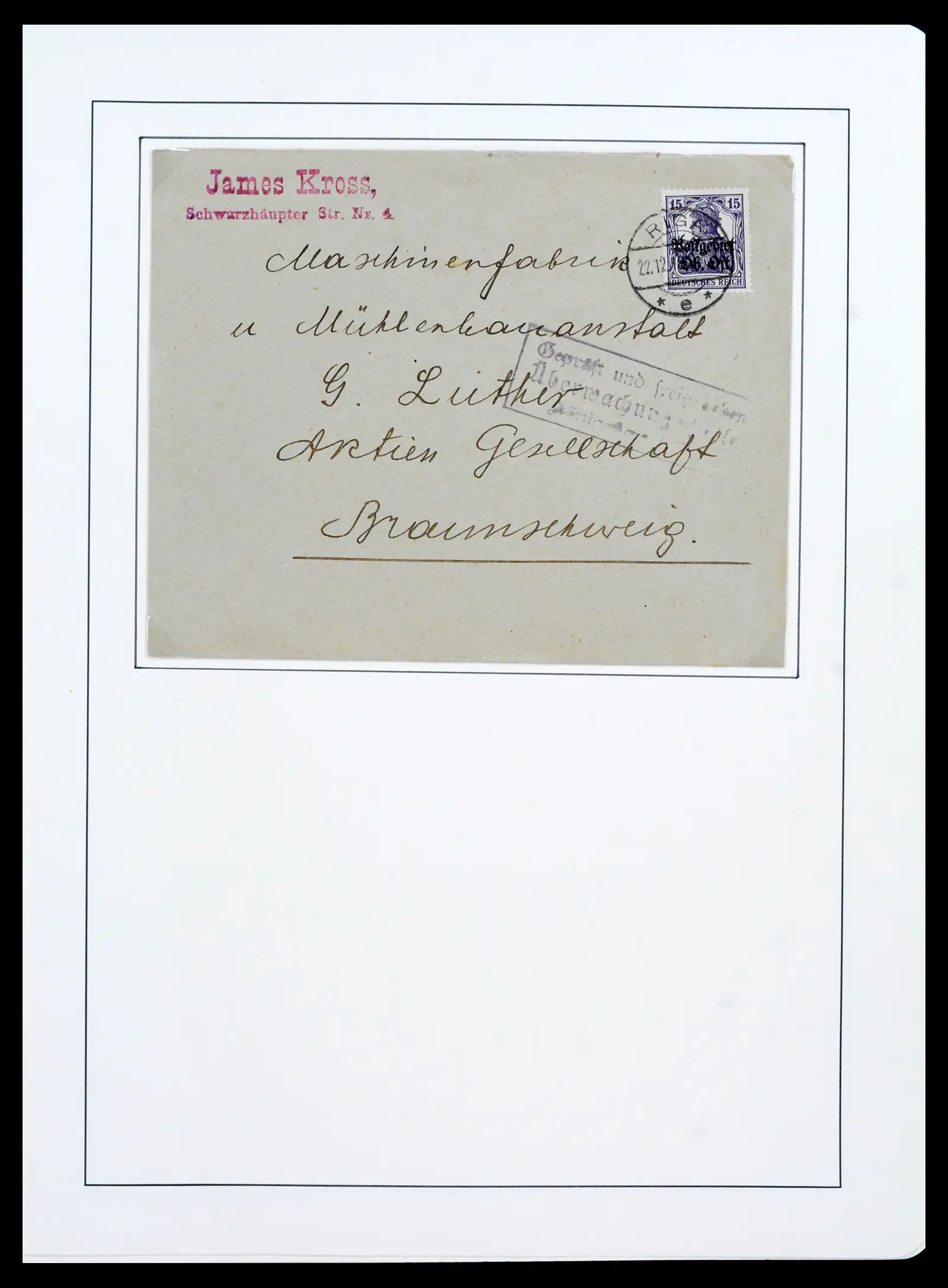 41983 0047 - Postzegelverzameling 41983 Baltische Staten 1897-1944.