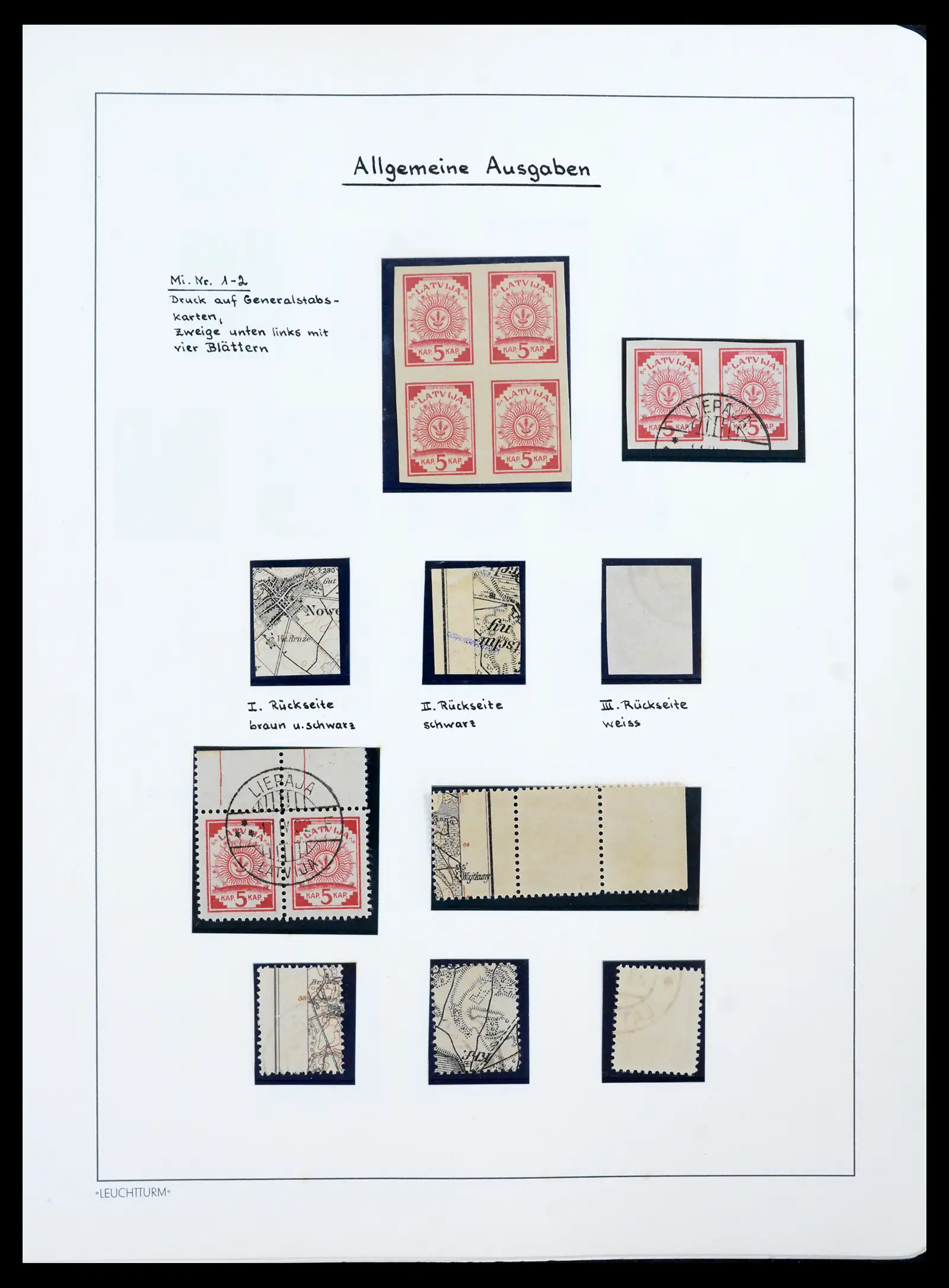 41983 0049 - Postzegelverzameling 41983 Baltische Staten 1897-1944.