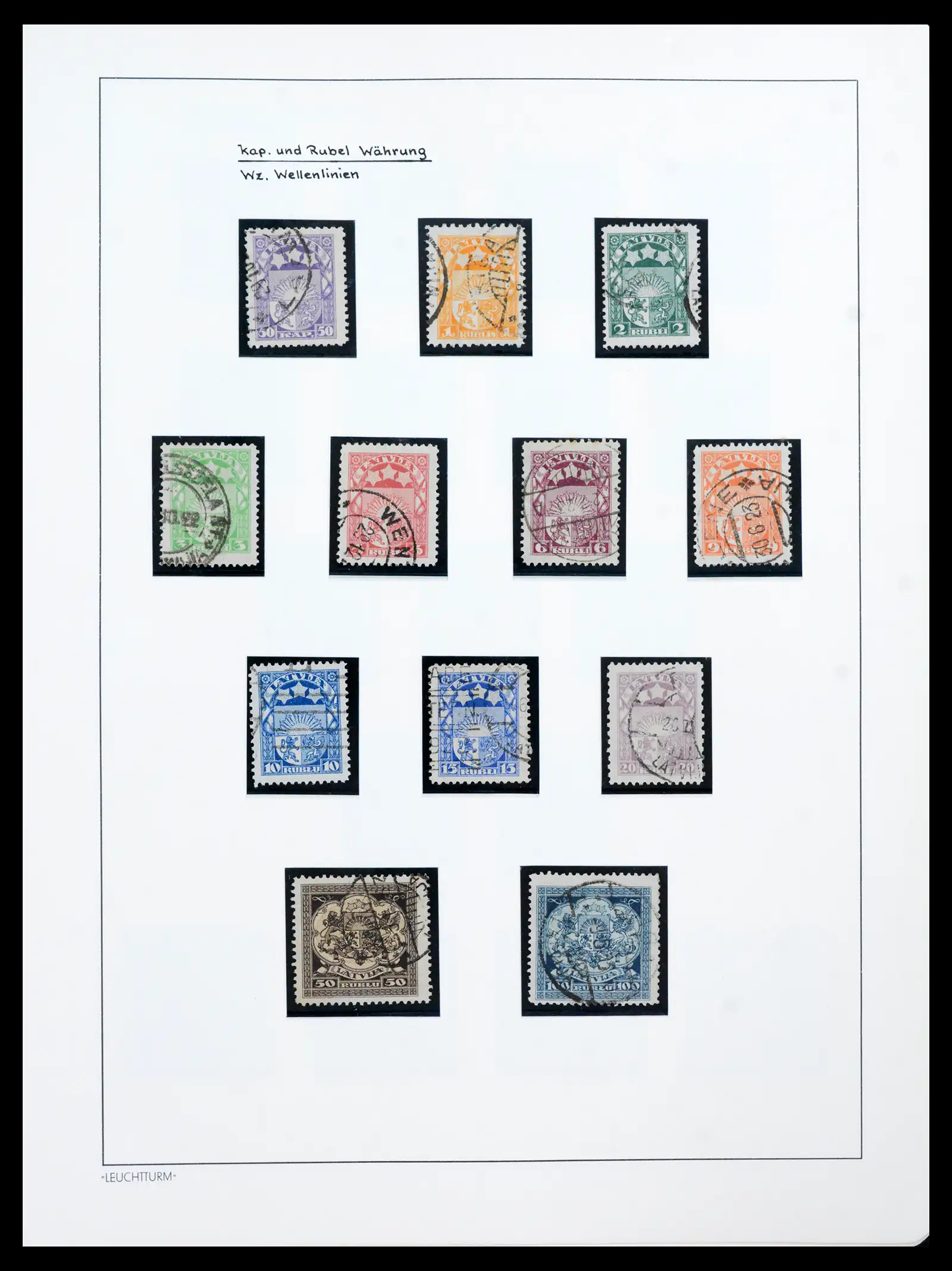 41983 0054 - Postzegelverzameling 41983 Baltische Staten 1897-1944.