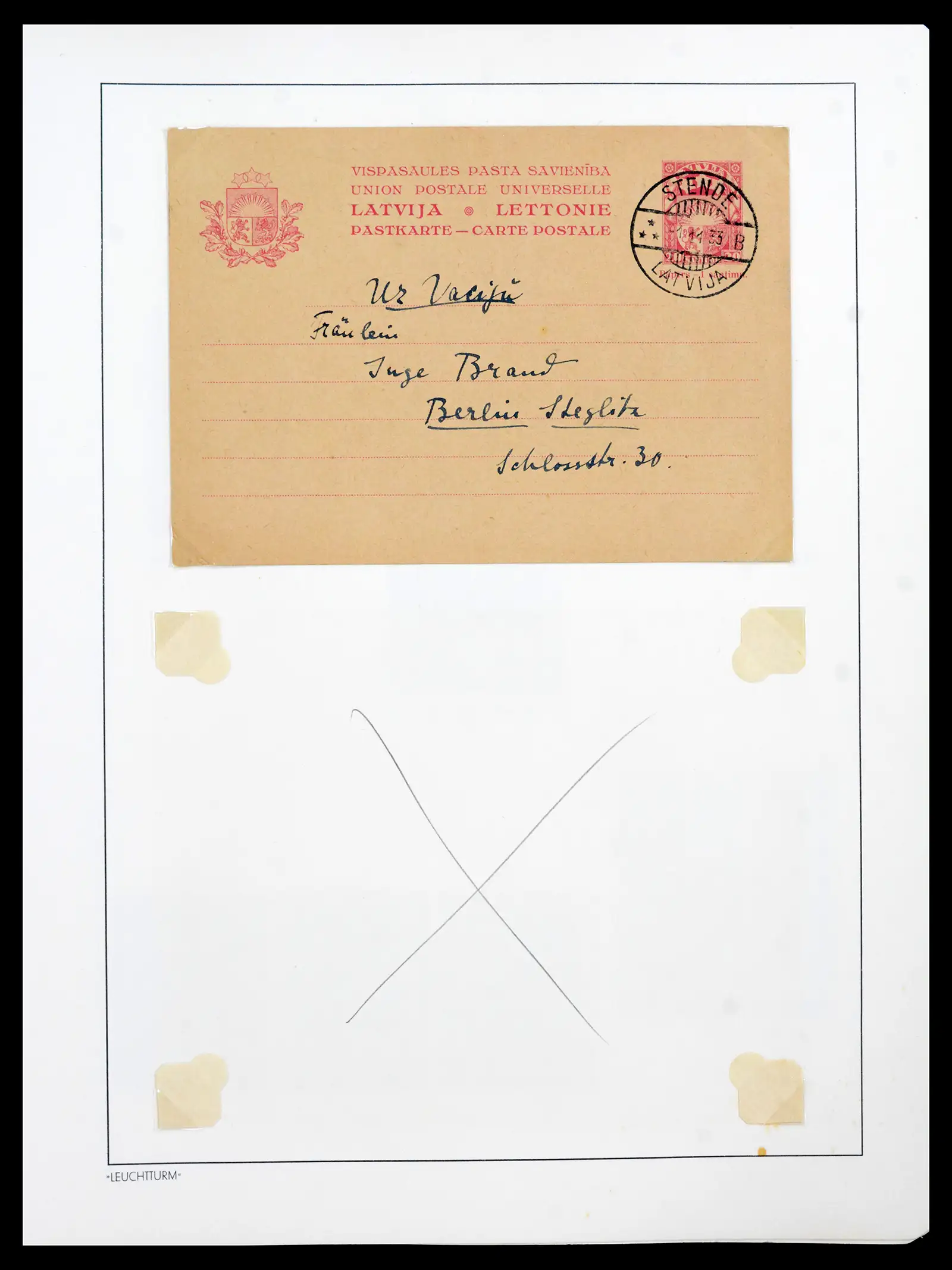 41983 0060 - Postzegelverzameling 41983 Baltische Staten 1897-1944.
