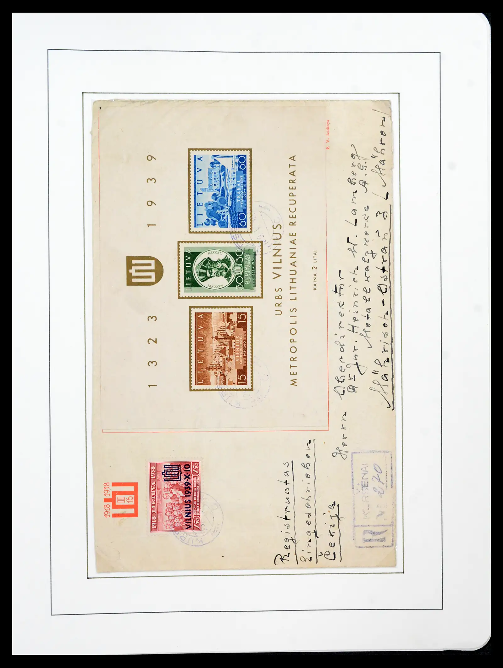 41983 0083 - Postzegelverzameling 41983 Baltische Staten 1897-1944.