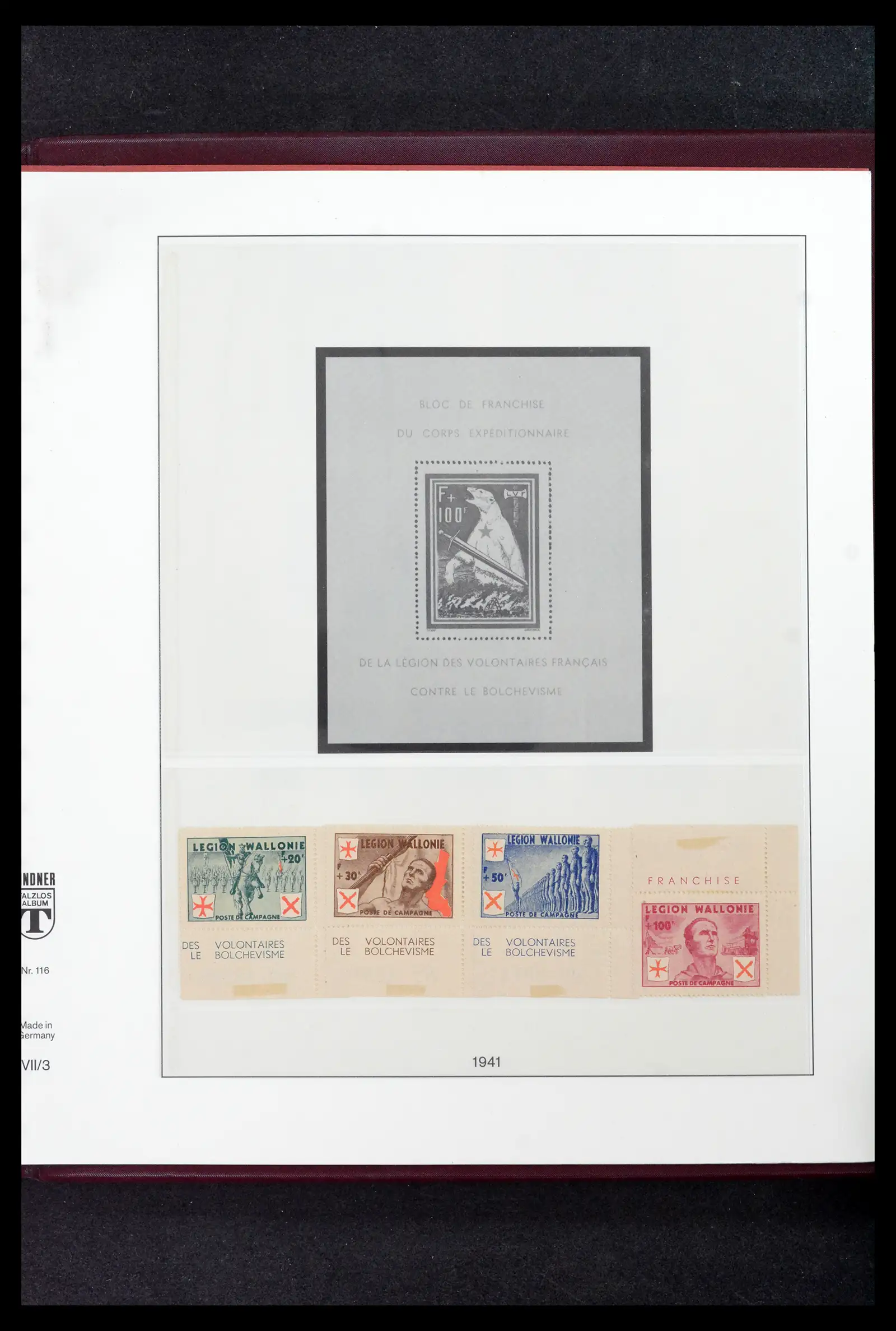 41994 0035 - Postzegelverzameling 41994 Duitse Reich plaatfouten 1872-1945.