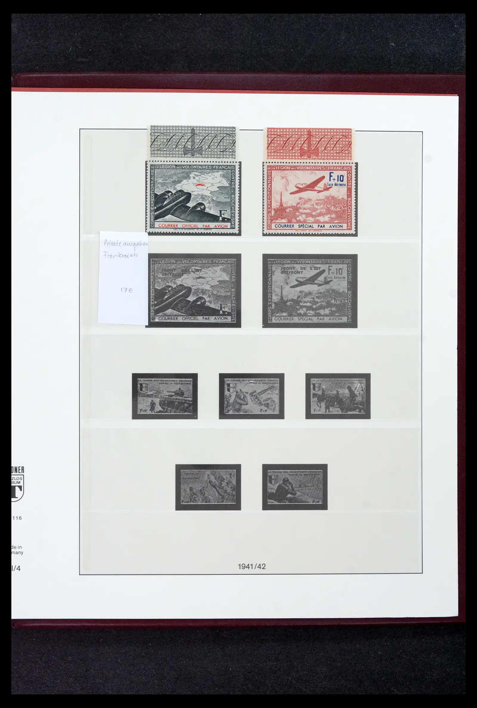 41994 0036 - Postzegelverzameling 41994 Duitse Reich plaatfouten 1872-1945.