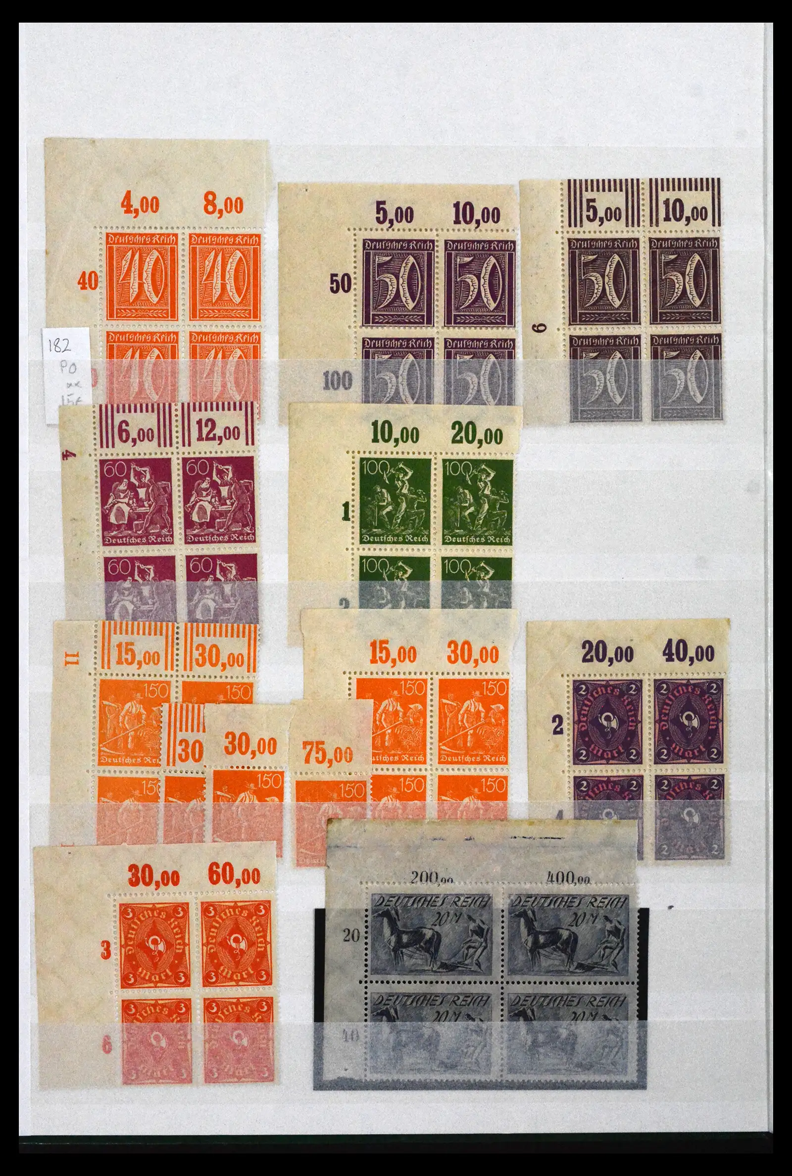 41996 0006 - Postzegelverzameling 41996 Duitsland velrand bijzonderheden 1905-1948.