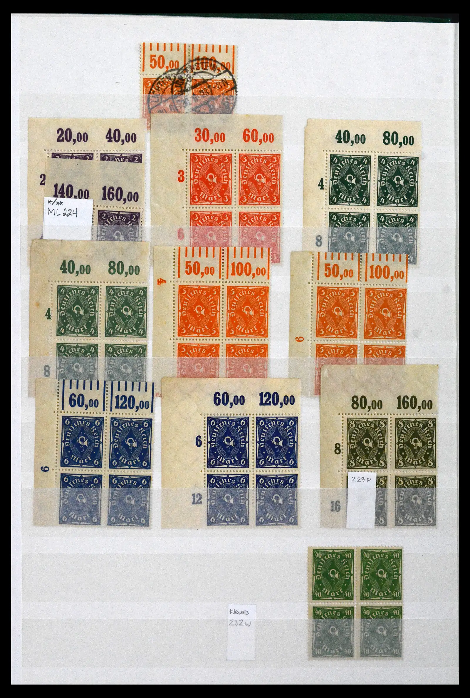 41996 0008 - Postzegelverzameling 41996 Duitsland velrand bijzonderheden 1905-1948.