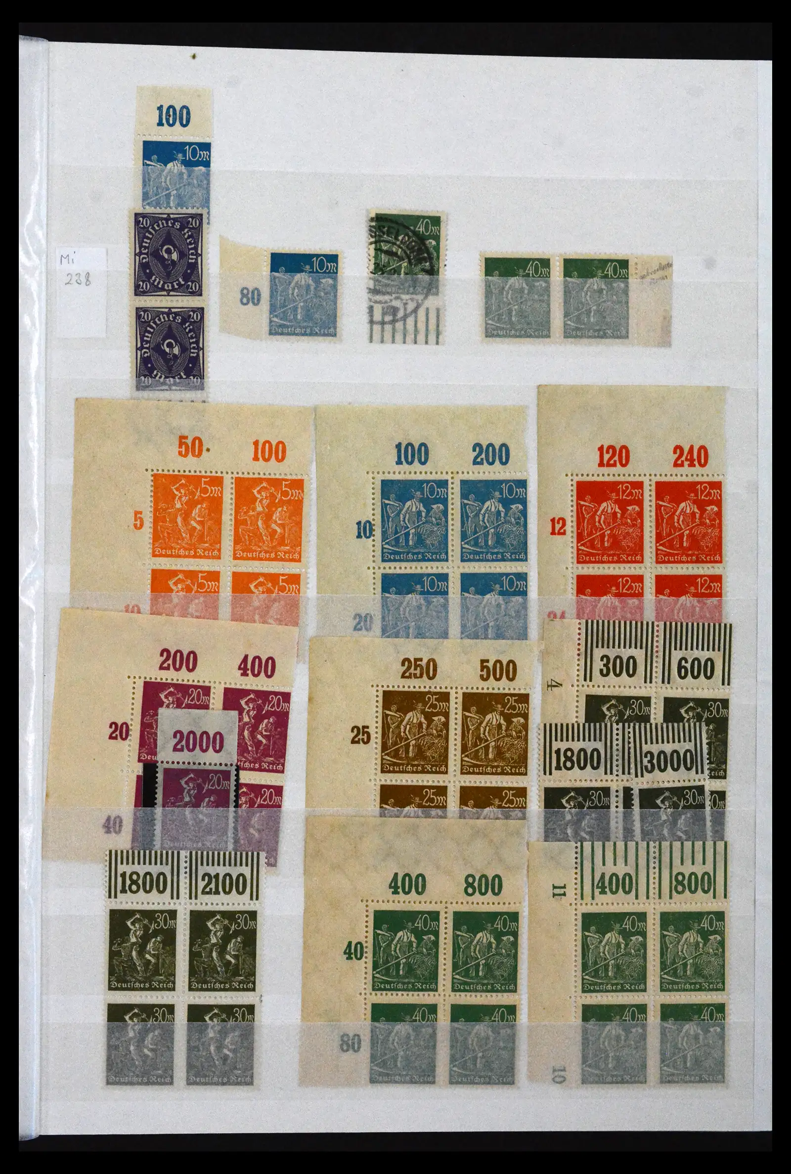 41996 0009 - Postzegelverzameling 41996 Duitsland velrand bijzonderheden 1905-1948.