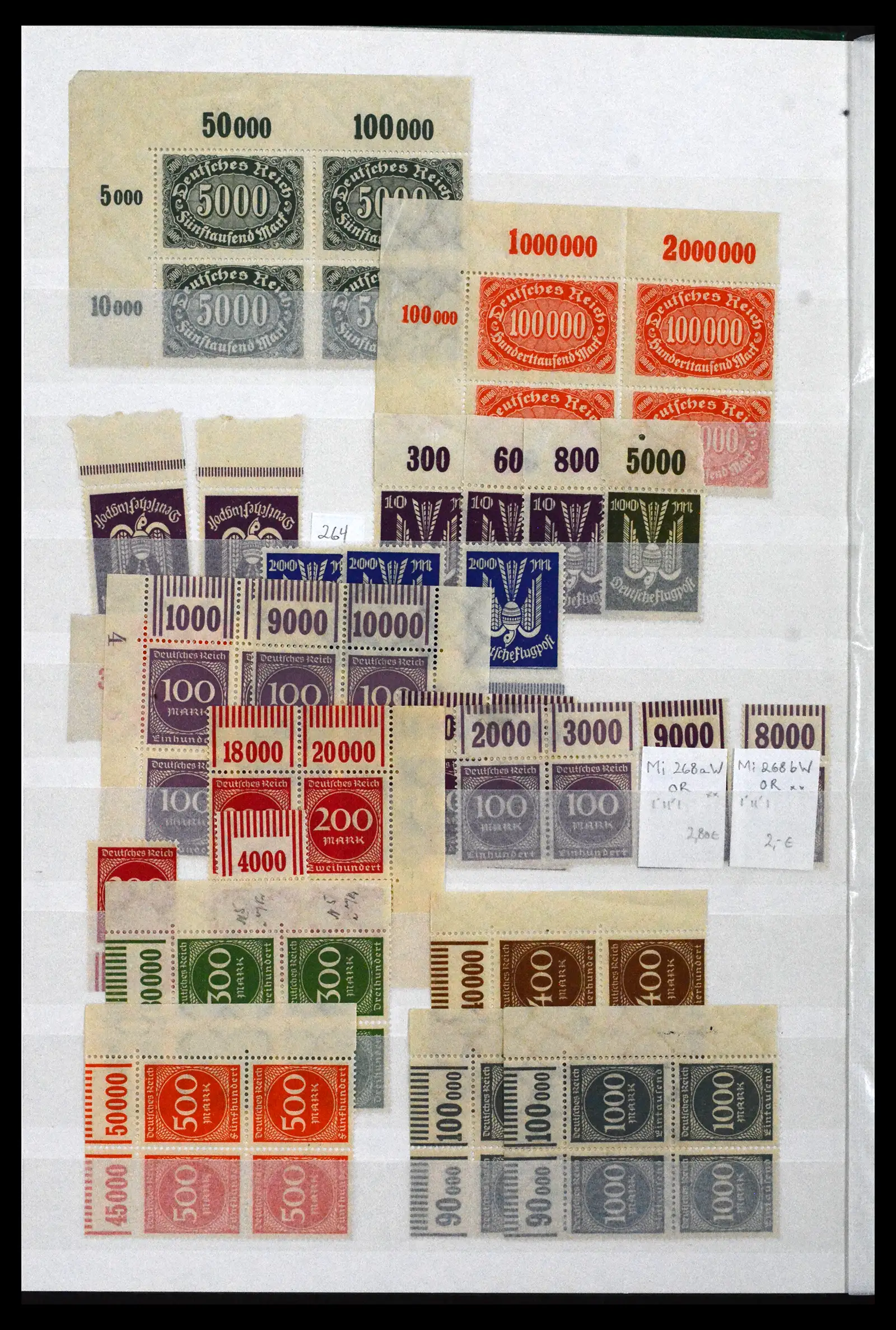 41996 0012 - Postzegelverzameling 41996 Duitsland velrand bijzonderheden 1905-1948.