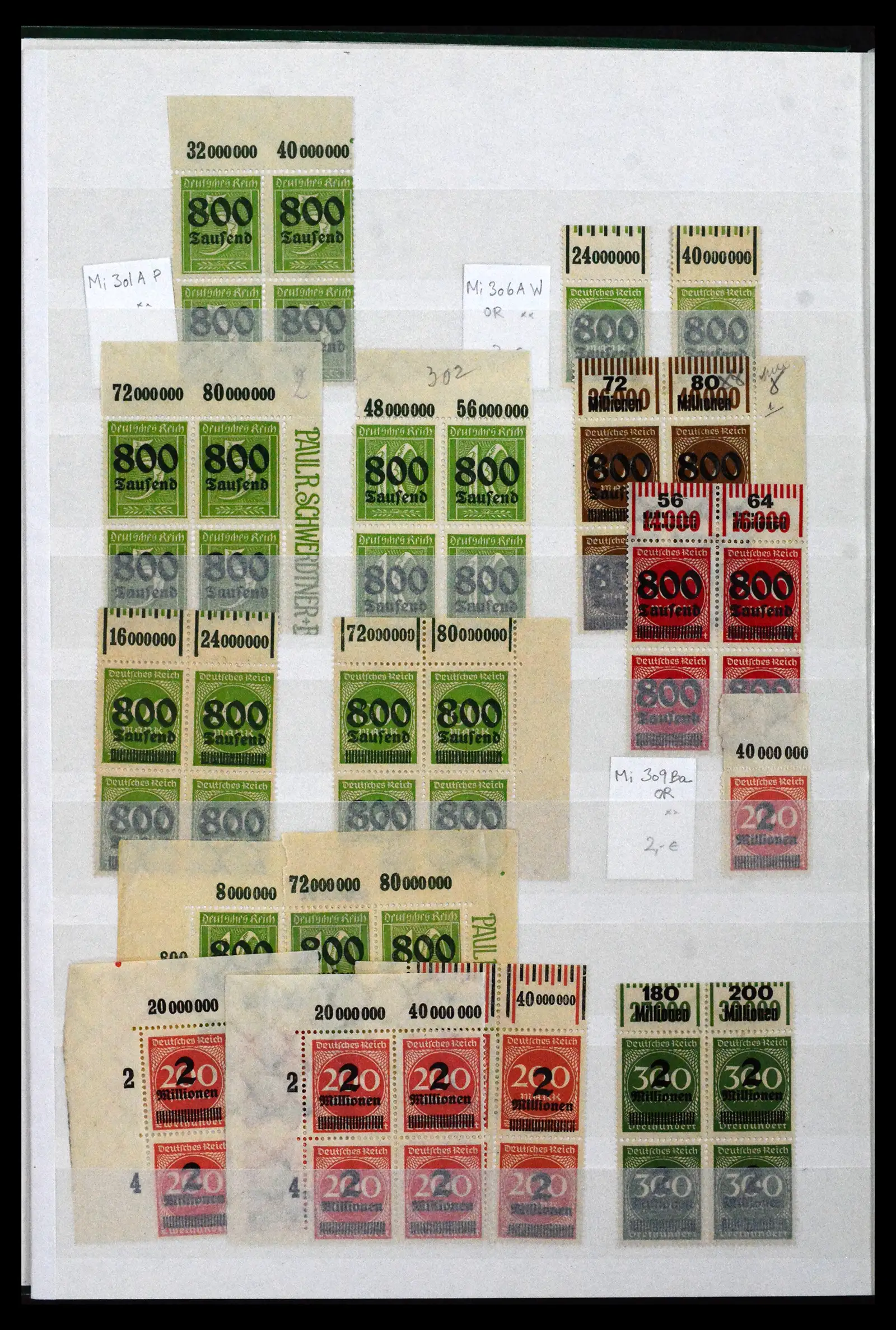 41996 0016 - Postzegelverzameling 41996 Duitsland velrand bijzonderheden 1905-1948.