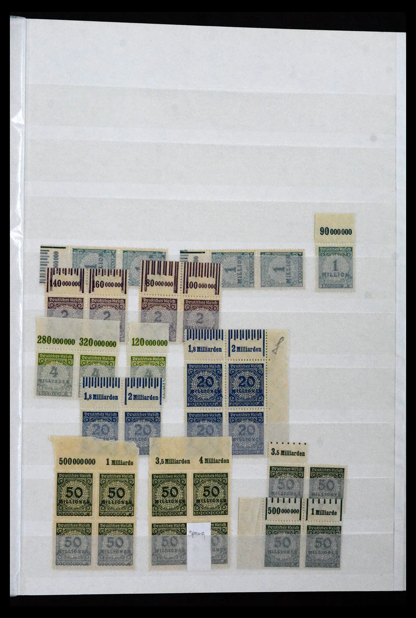 41996 0017 - Postzegelverzameling 41996 Duitsland velrand bijzonderheden 1905-1948.