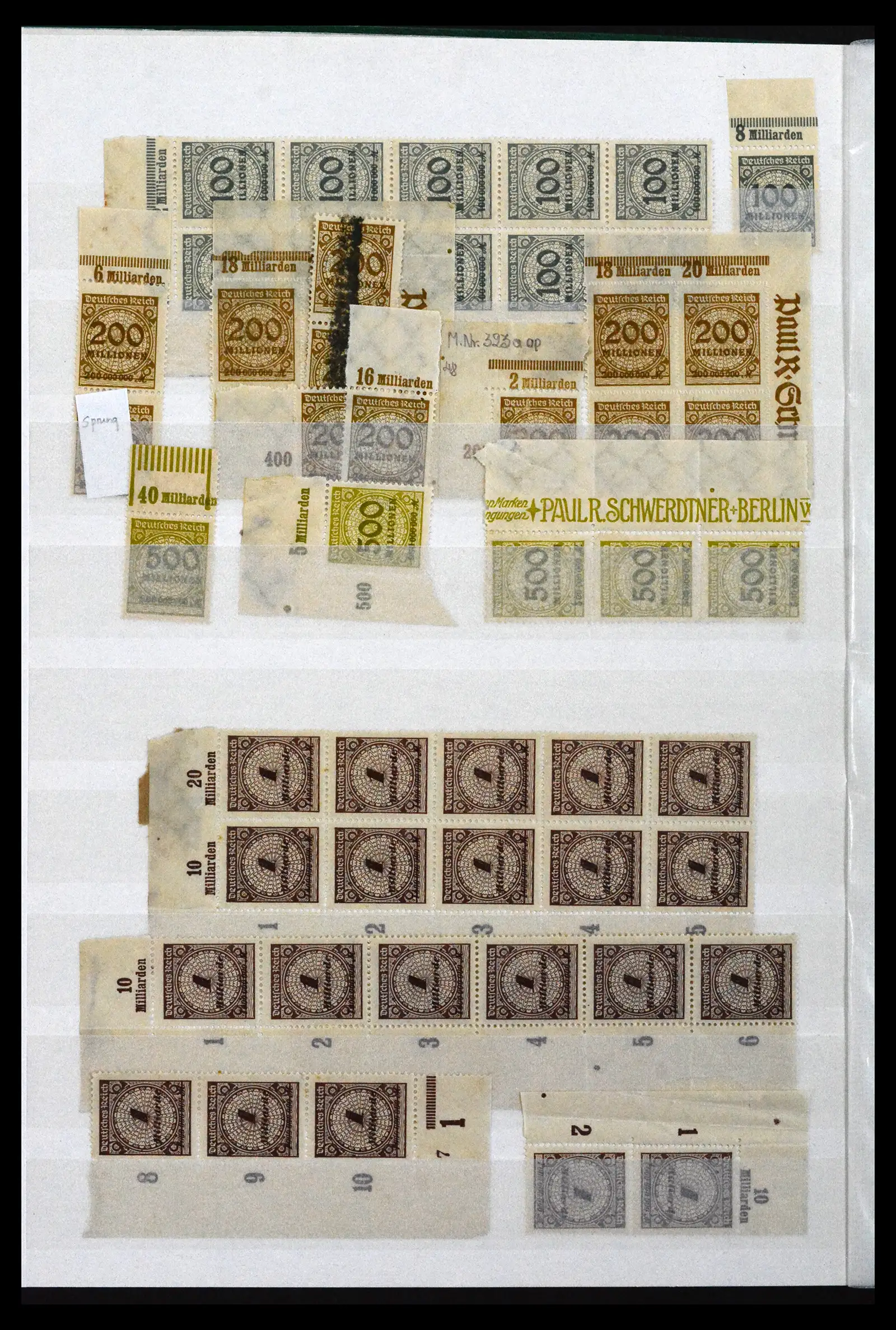 41996 0018 - Postzegelverzameling 41996 Duitsland velrand bijzonderheden 1905-1948.
