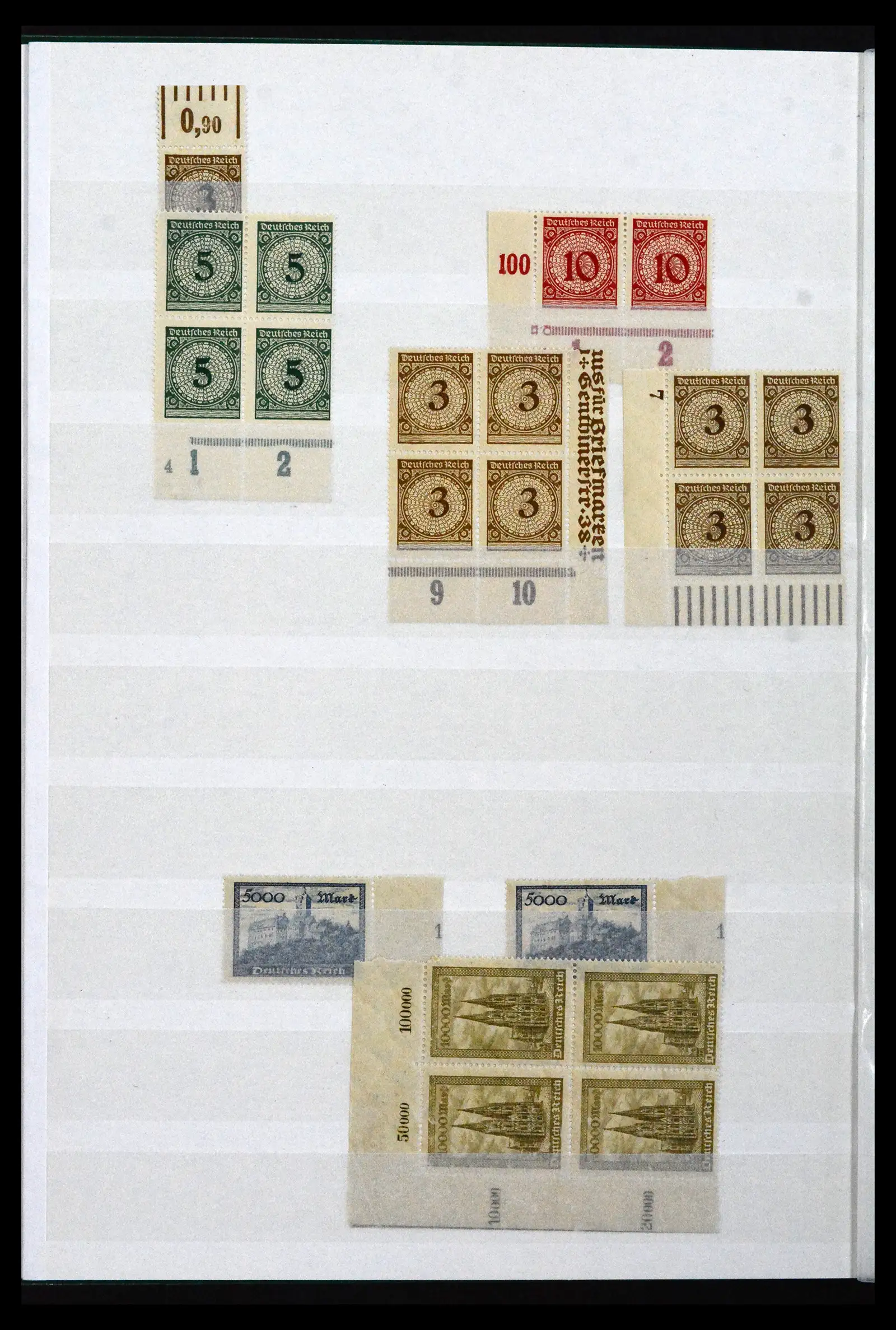 41996 0020 - Postzegelverzameling 41996 Duitsland velrand bijzonderheden 1905-1948.