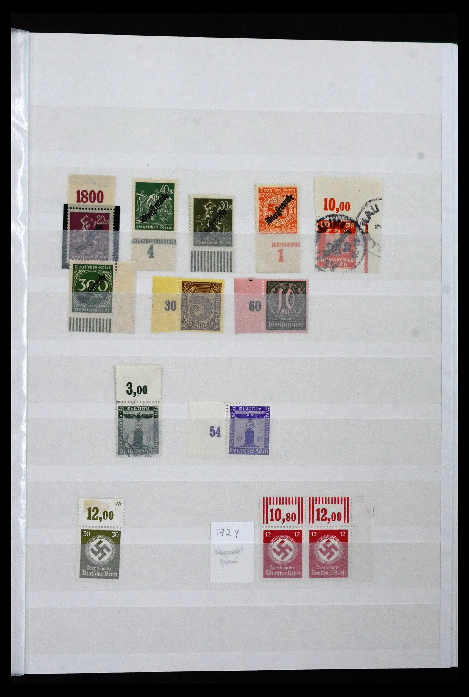41996 0025 - Postzegelverzameling 41996 Duitsland velrand bijzonderheden 1905-1948.