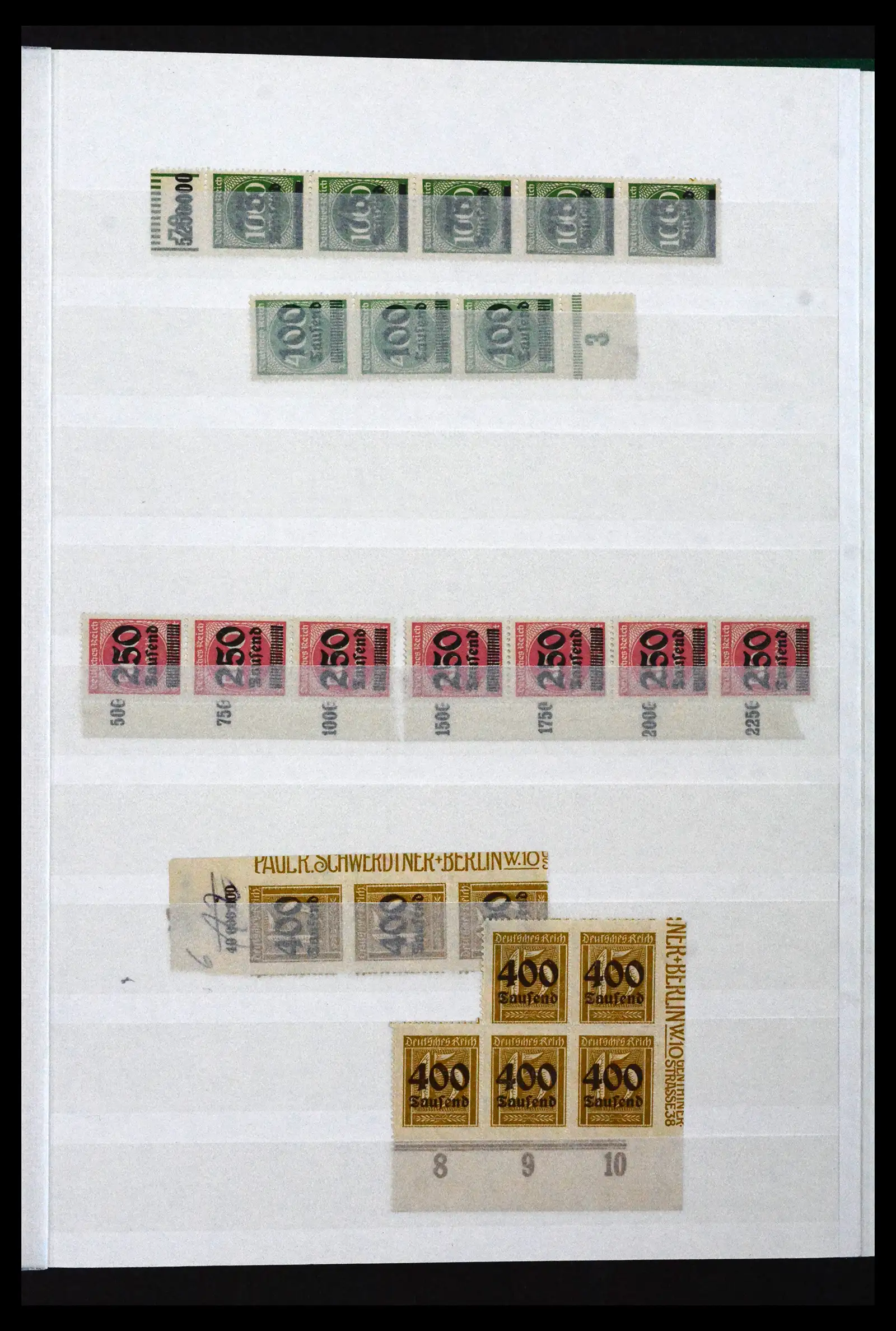 41996 0028 - Postzegelverzameling 41996 Duitsland velrand bijzonderheden 1905-1948.