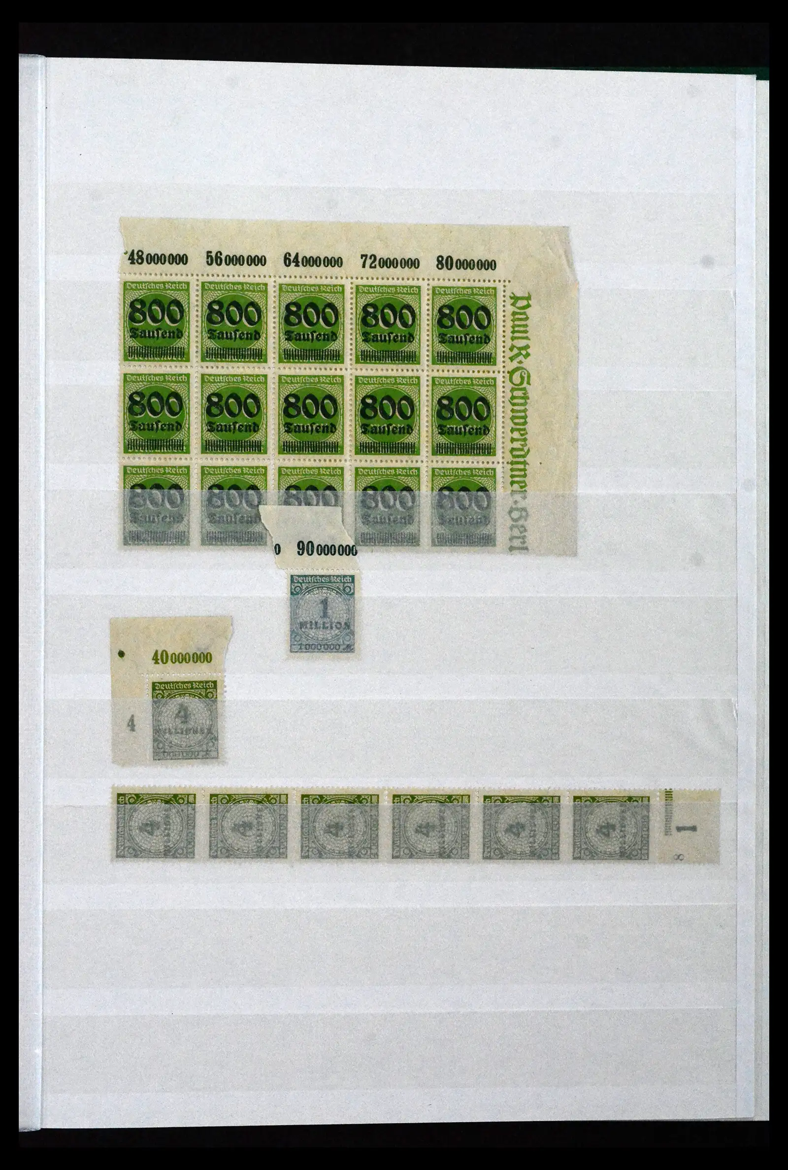 41996 0030 - Postzegelverzameling 41996 Duitsland velrand bijzonderheden 1905-1948.
