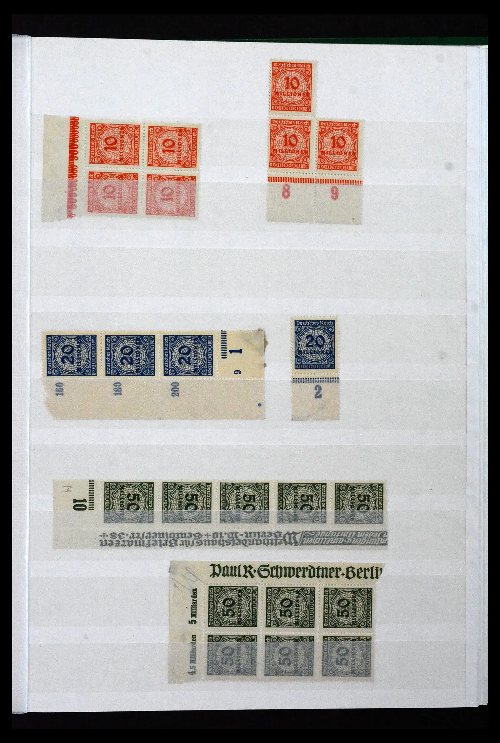 41996 0032 - Postzegelverzameling 41996 Duitsland velrand bijzonderheden 1905-1948.